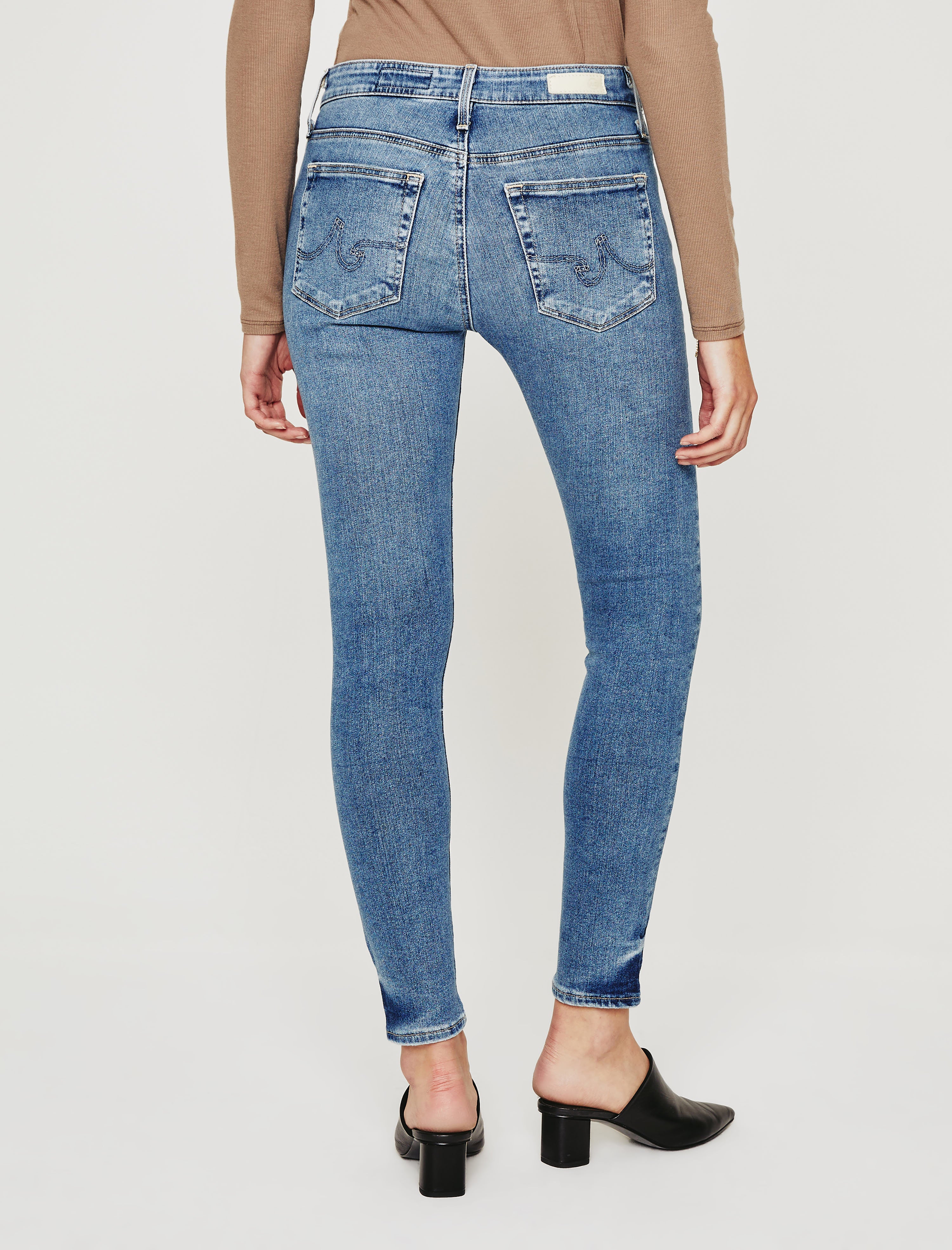 Womens Farrah Skinny Ankle Resort at AG Jeans Official Store