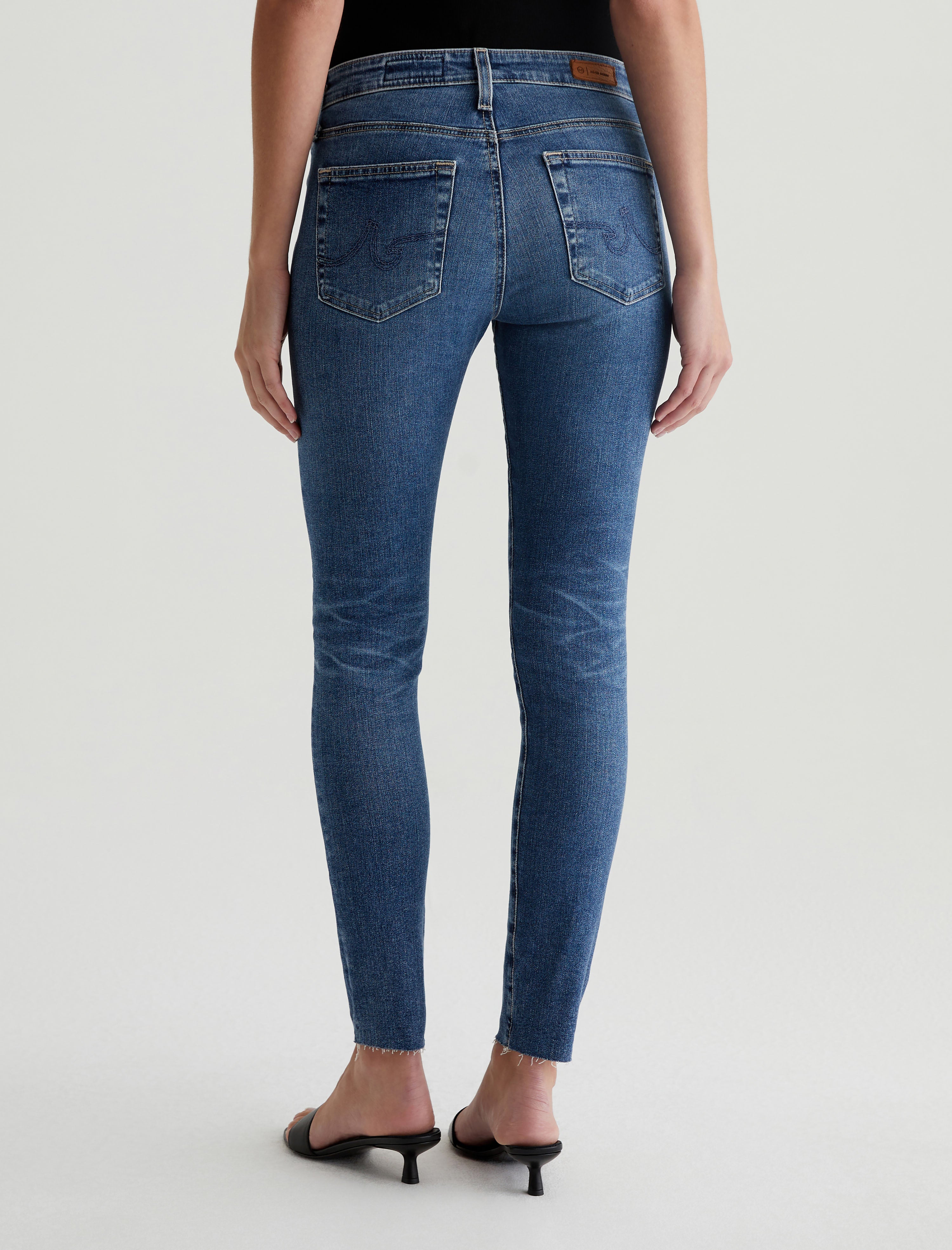 Farrah Skinny Ankle 12 Years Fluid AG-ed Mid-Rise Skinny Ankle Denim Women Bottom Photo 7