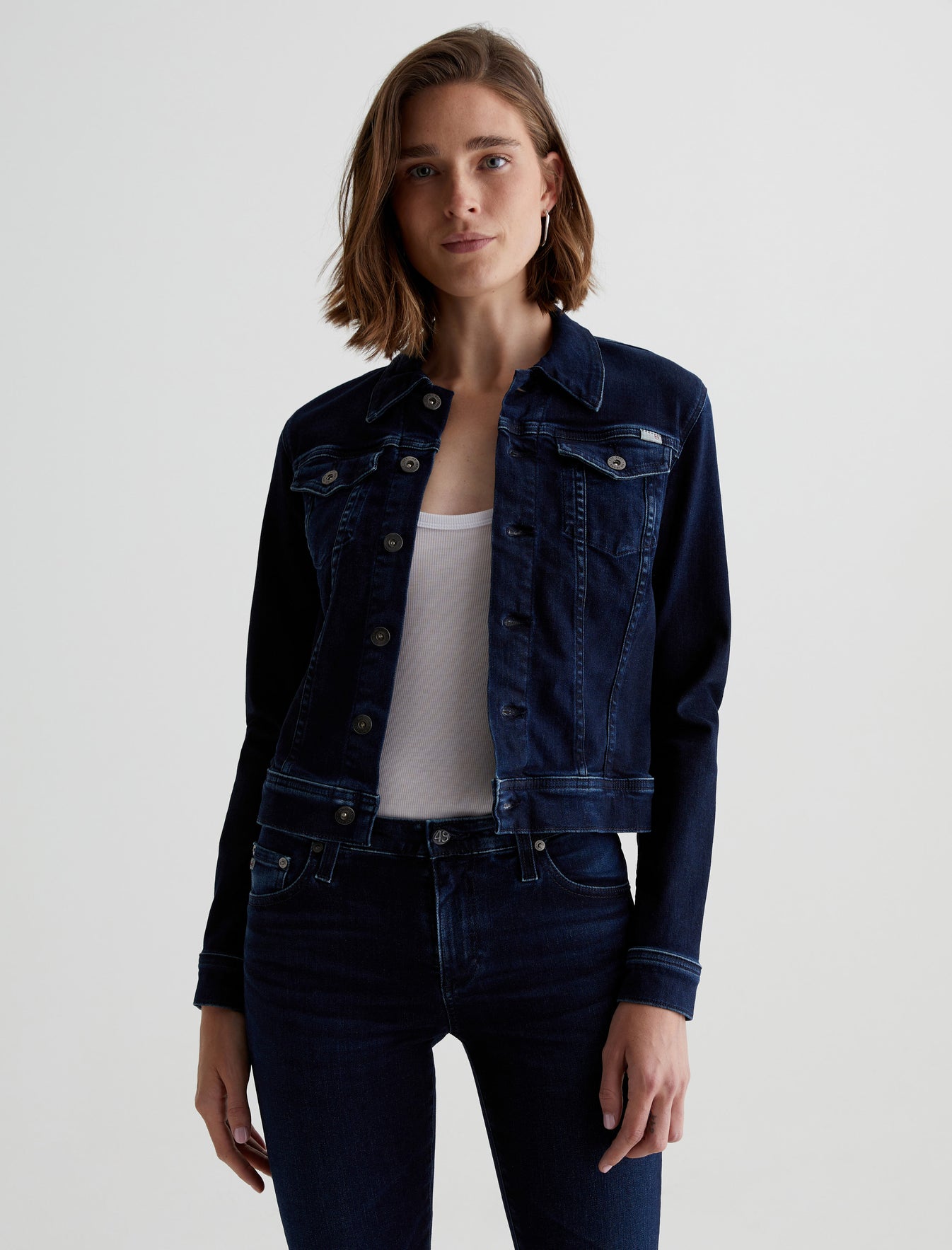 Robyn Jacket 3 Years Berlin AG-ed™ Slim Denim Jacket Women Top Photo 1