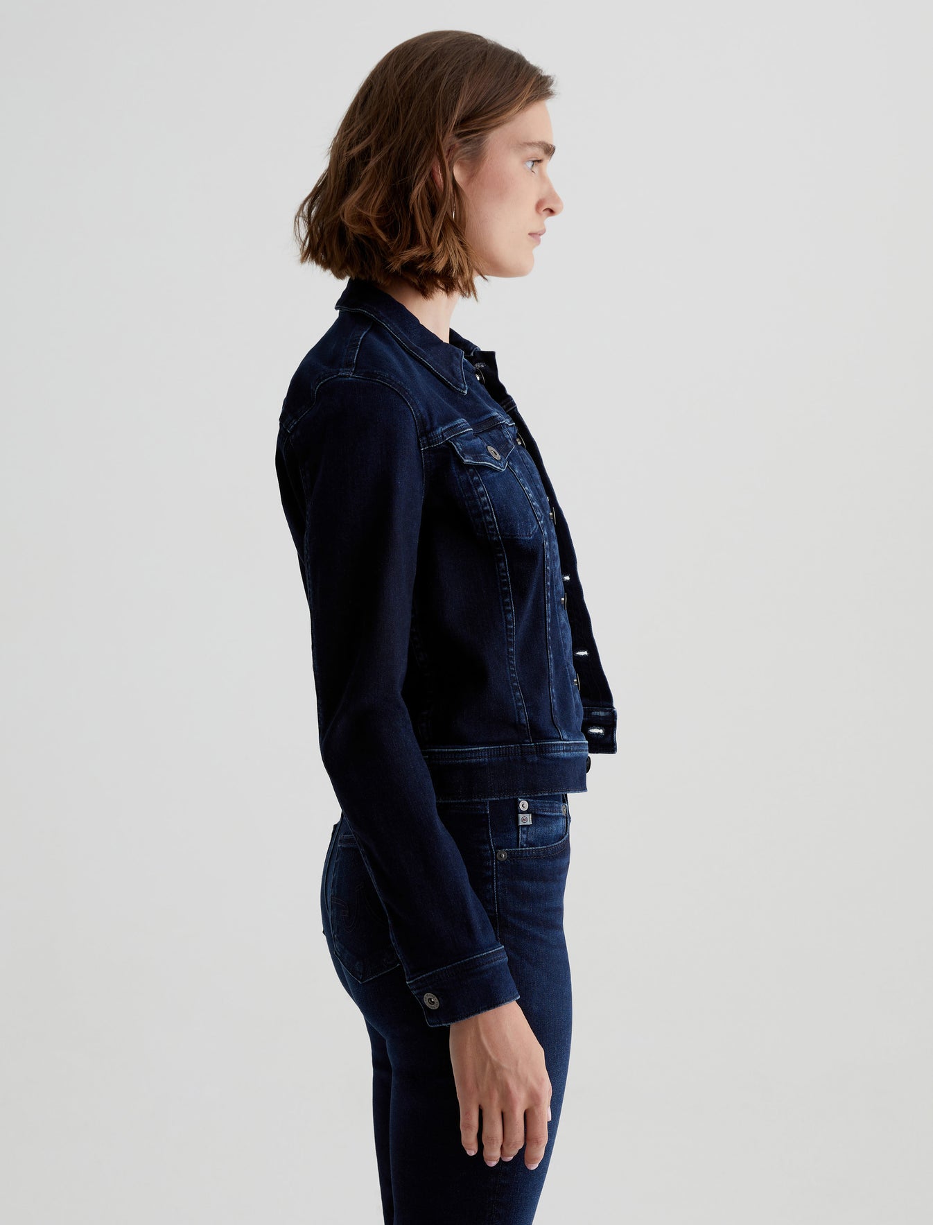 Robyn Jacket 3 Years Berlin AG-ed™ Slim Denim Jacket Women Top Photo 6