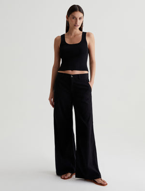 Women Caden Wide Leg Super Black Photo 1