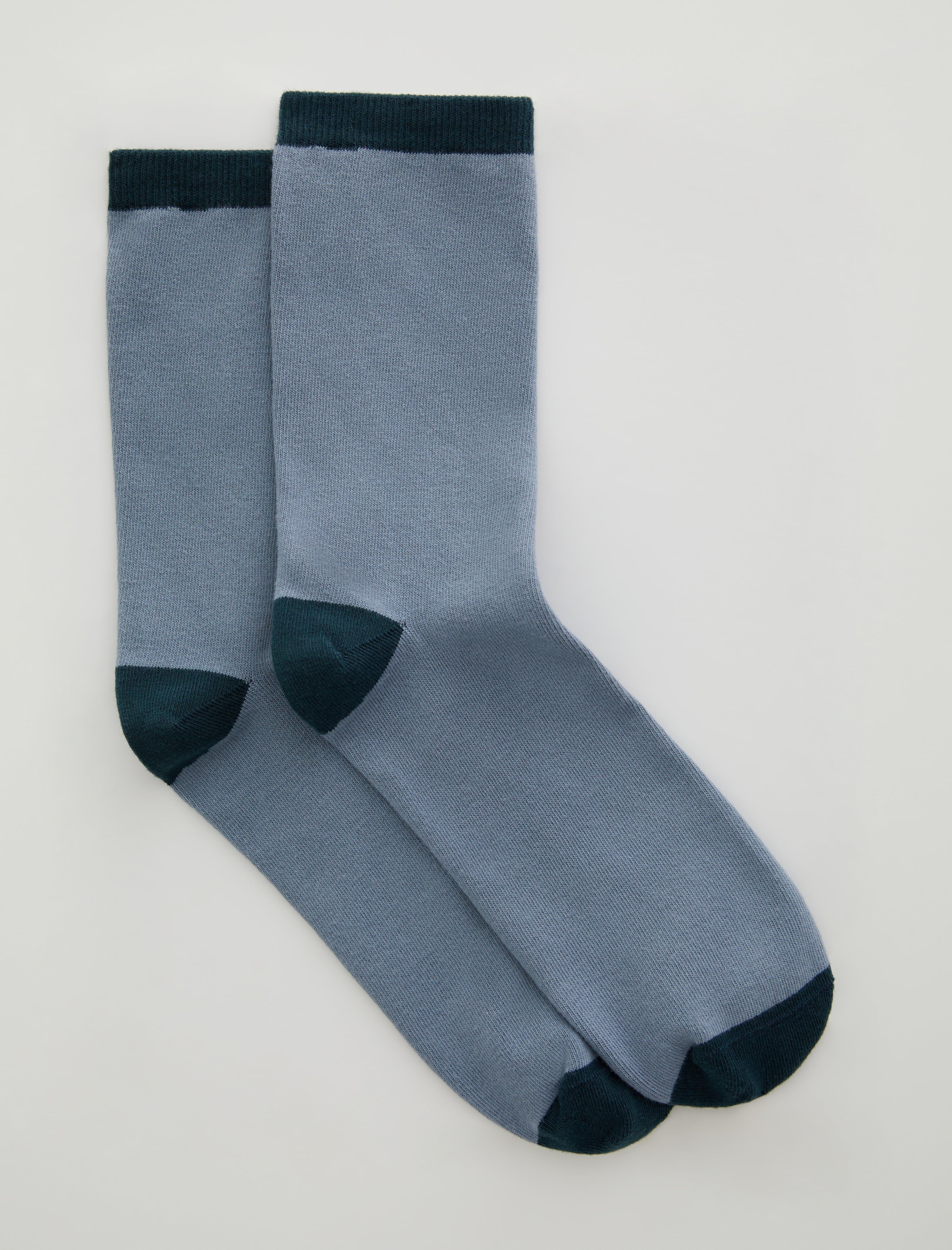 Crew Sock Block Blue/Green Multi Unisex Accessory Photo 2