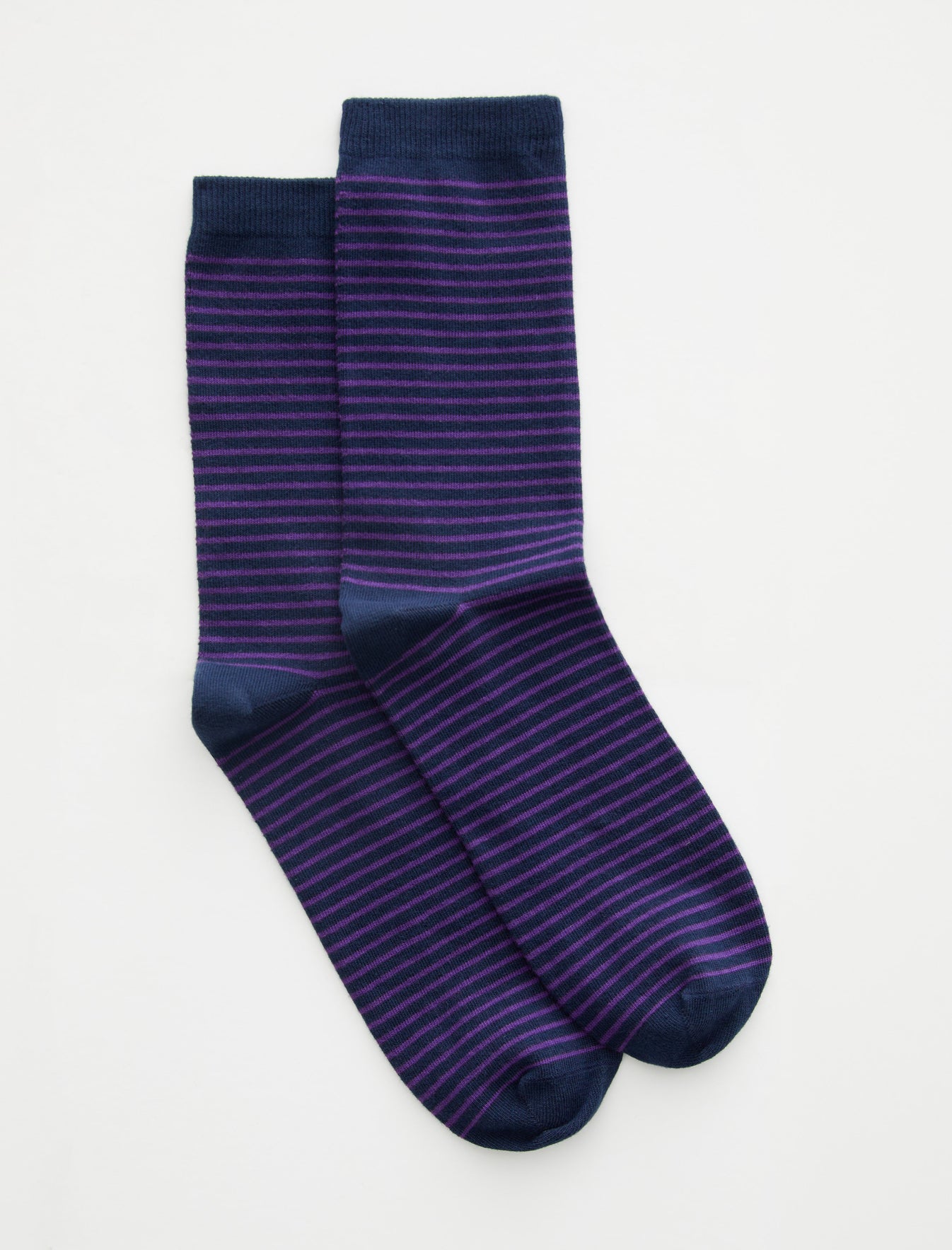 Crew Sock 1 Stripe Purple Multi Unisex Accsry Photo 1