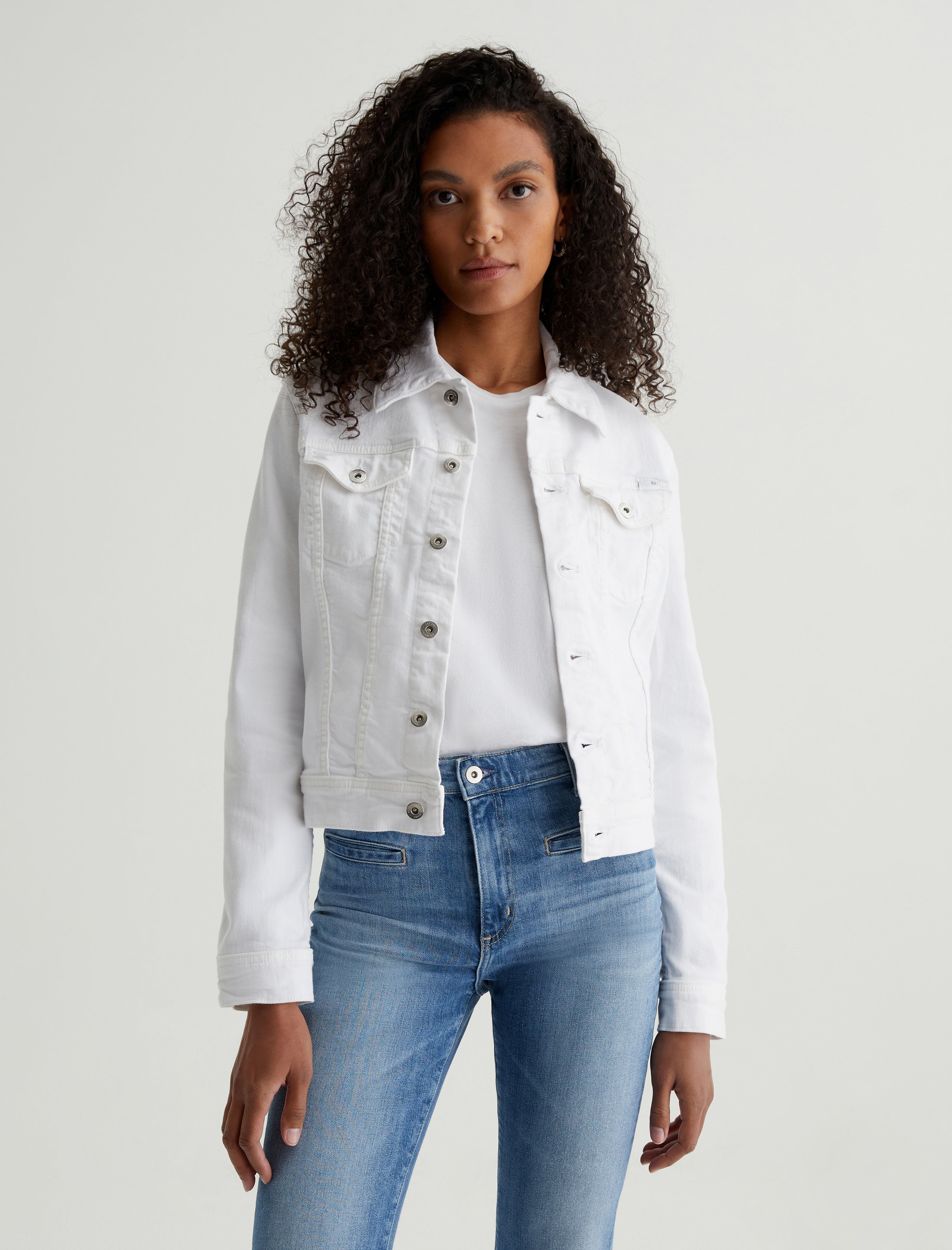 Robyn Jacket White Slim Jacket Women Top Photo 1