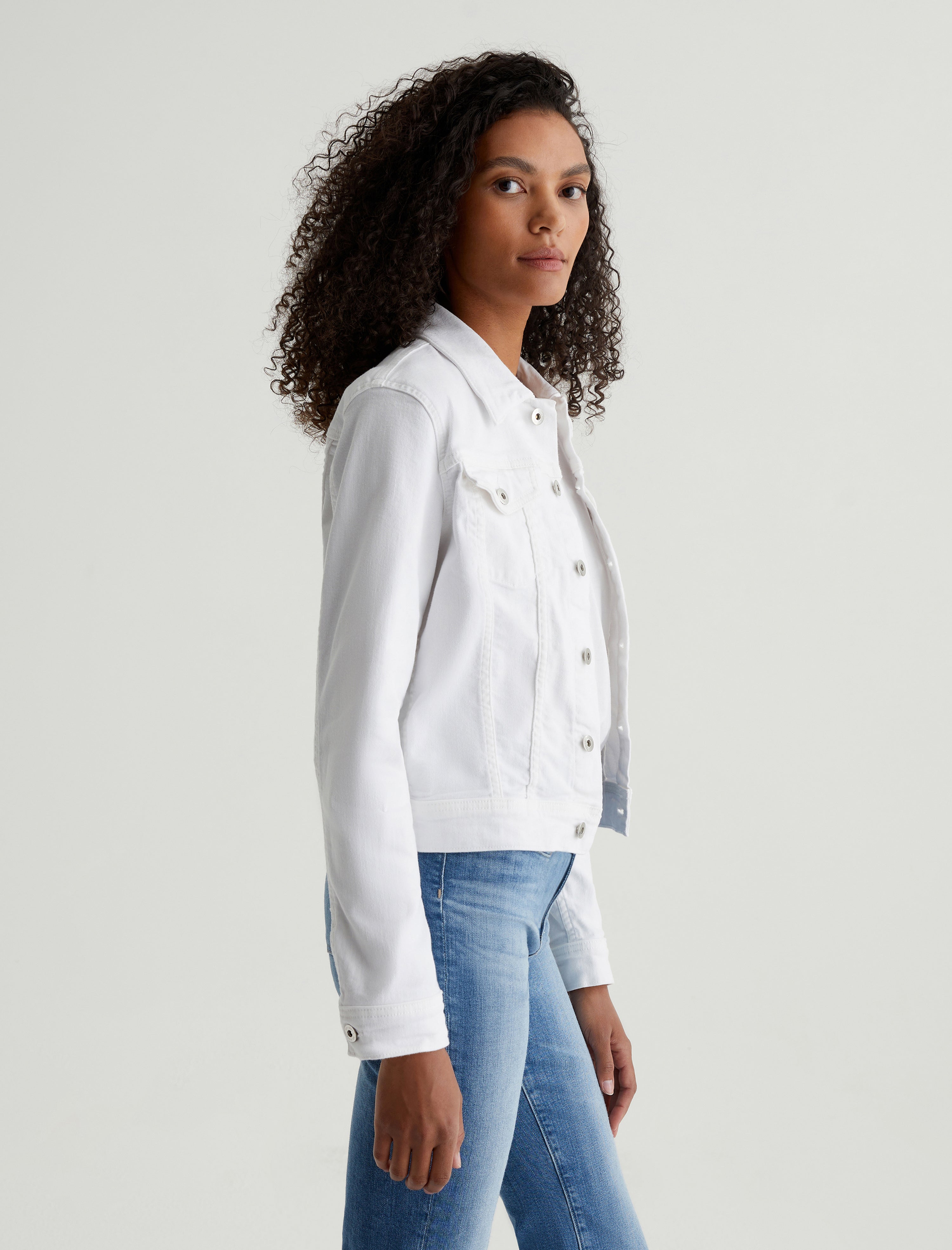 Robyn Jacket White Slim Jacket Women Top Photo 3