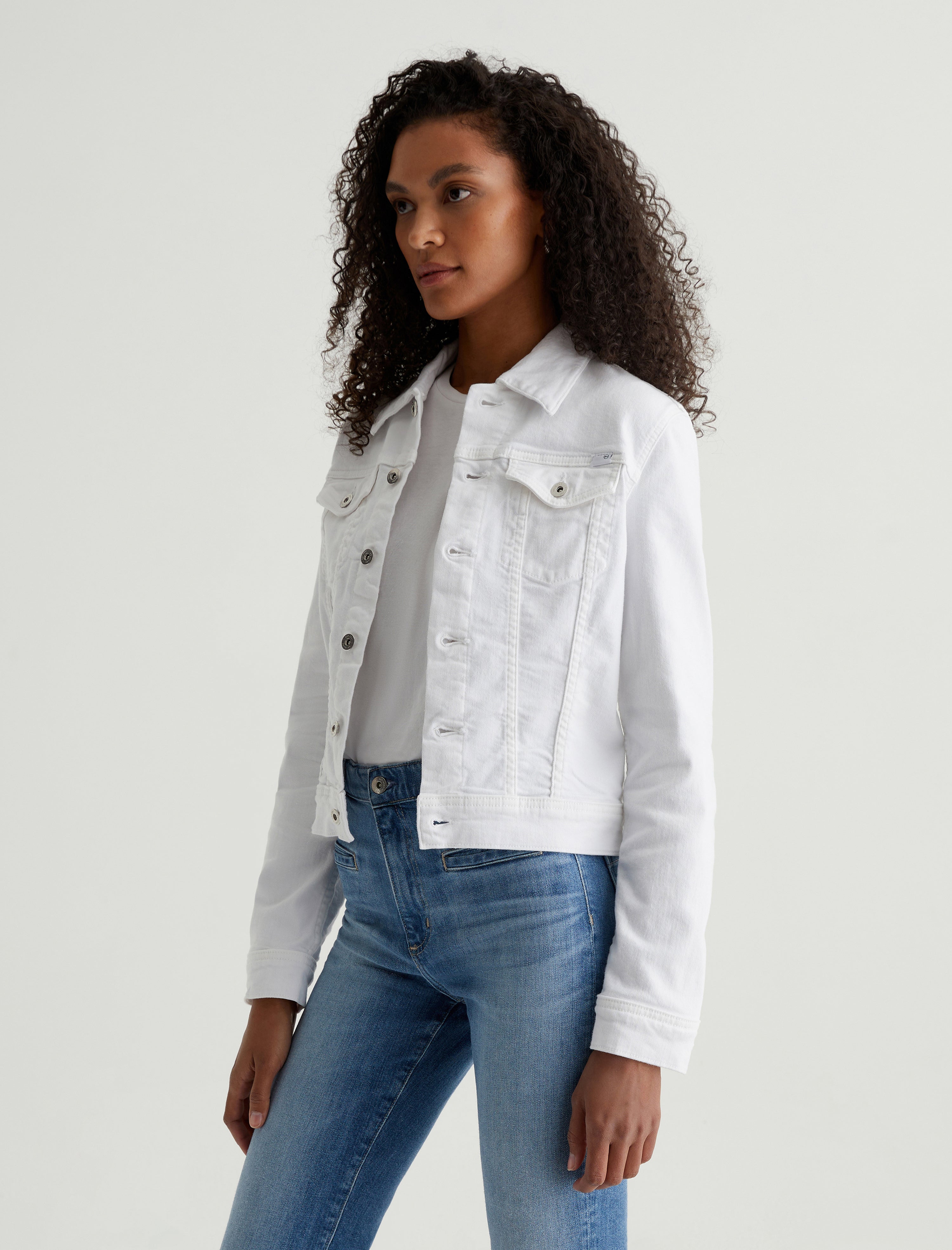 Robyn Jacket White Slim Jacket Women Top Photo 6