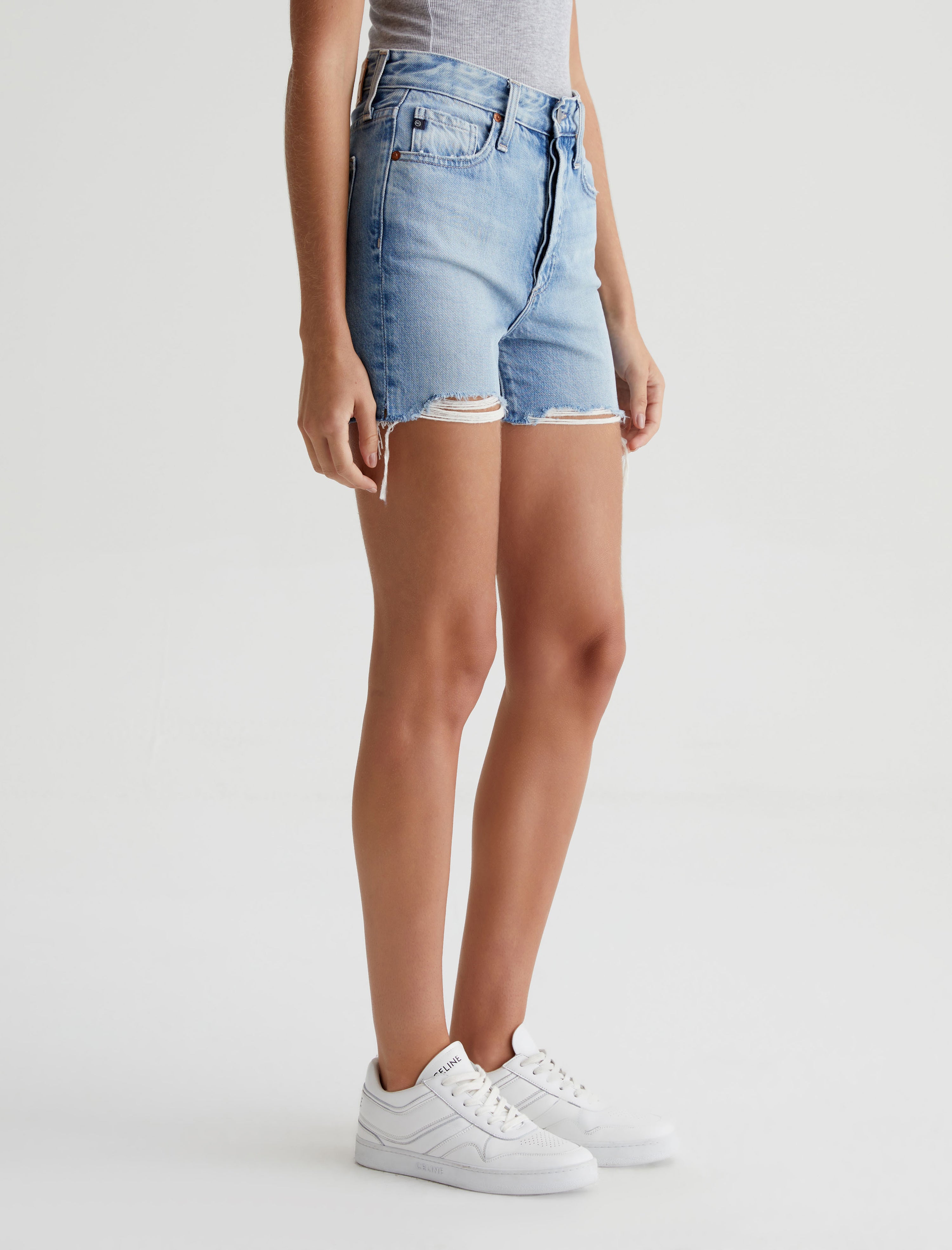 Womens Hailey Cut-Off Short 19 Years Parkway Moonwash at AG Jeans