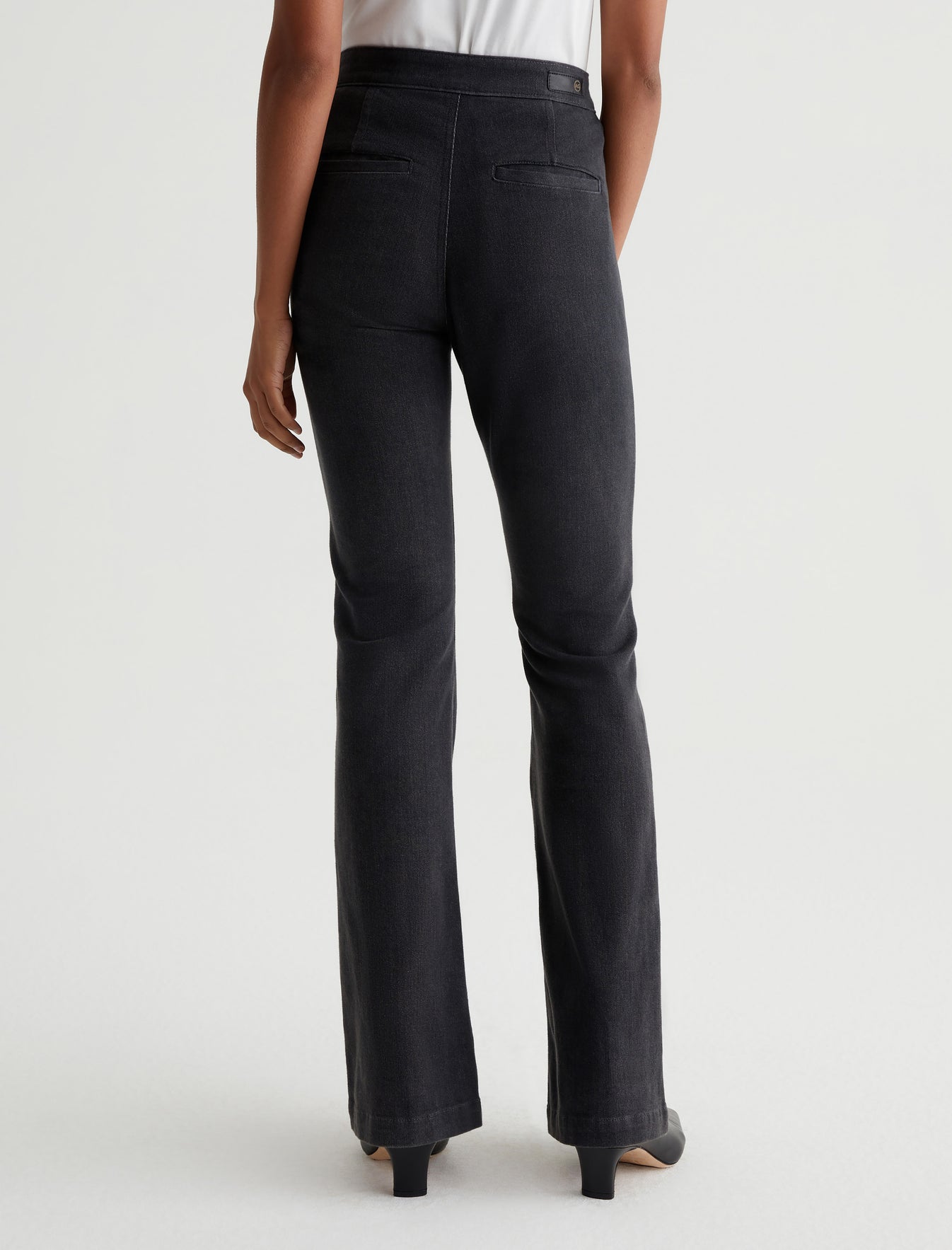 AG Anisten High-Rise Patch Pocket Flare Jeans