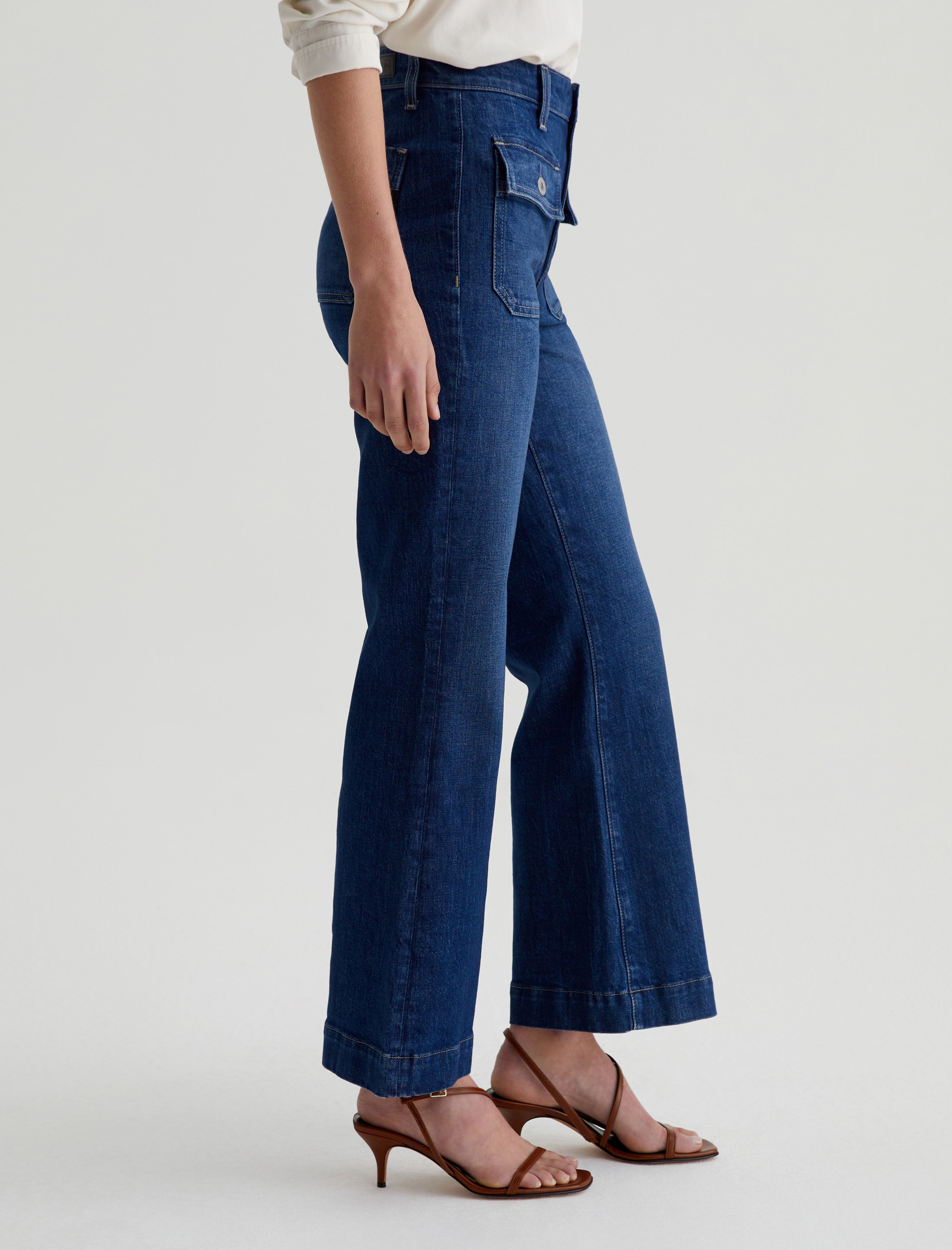 Bonnie Shallow Mid-Rise Relaxed Flare Women Bottom Photo 4