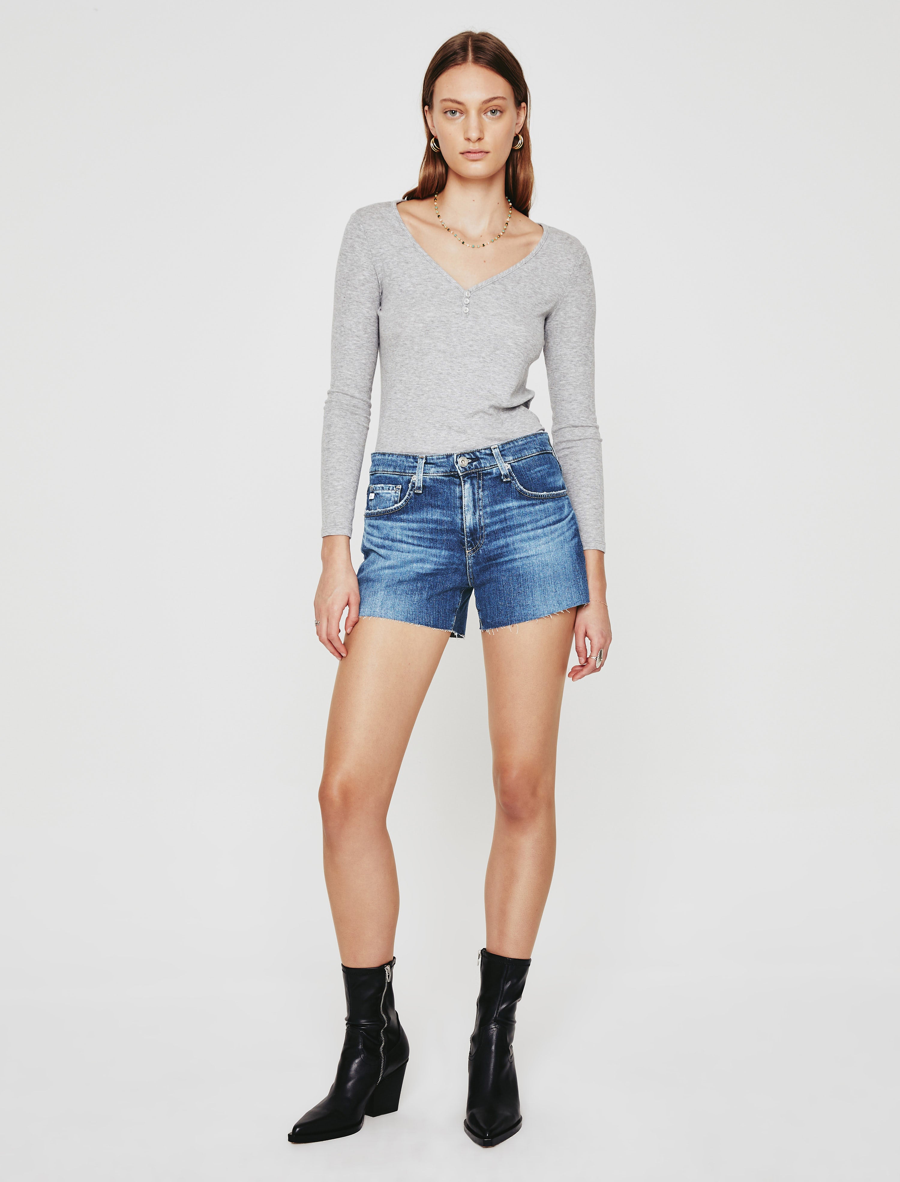 Womens Hailey Cut-Off Short True Intention at AG Jeans Official Store