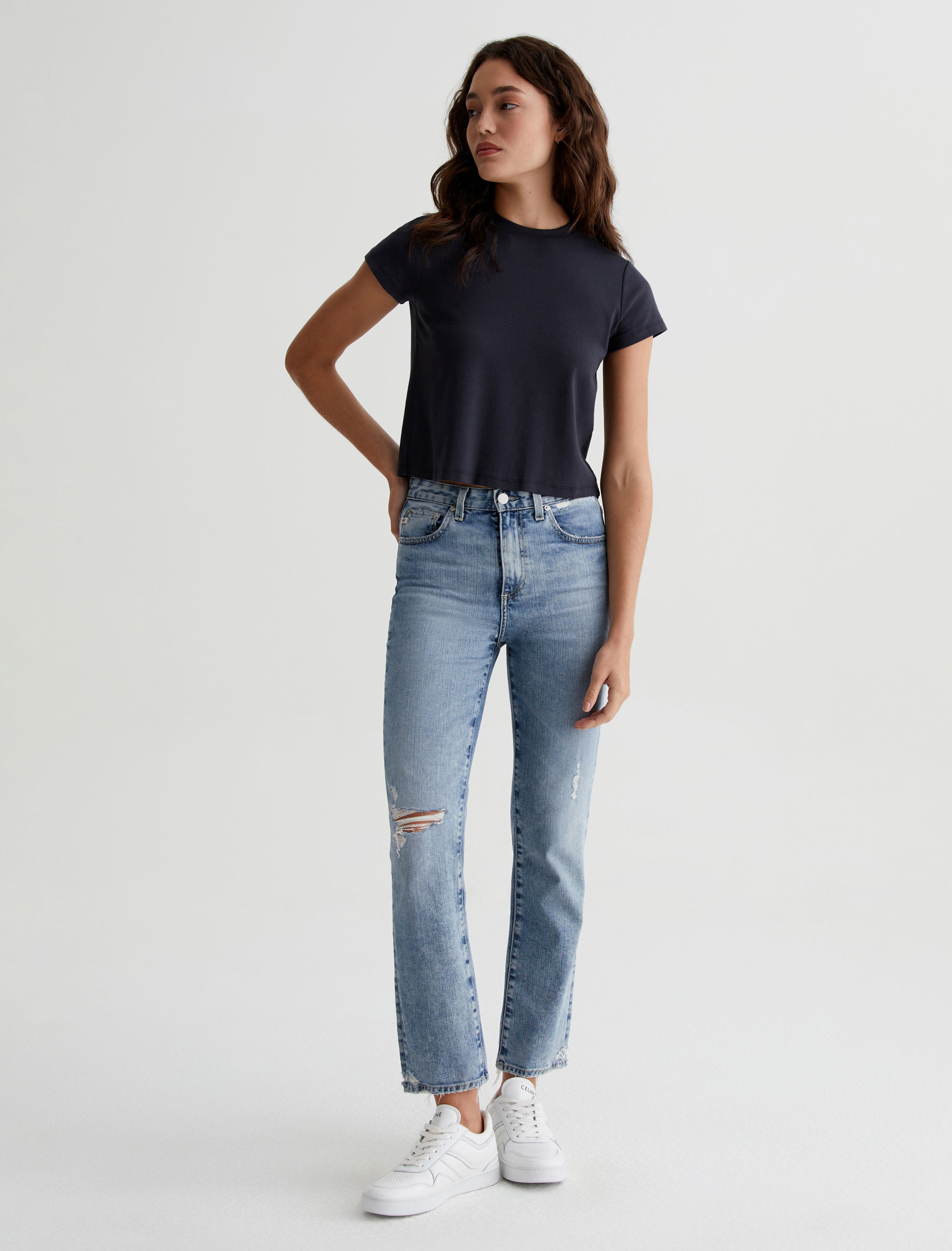 Women's Levi's® 501™ High-Rise Straight Leg Crop Jeans