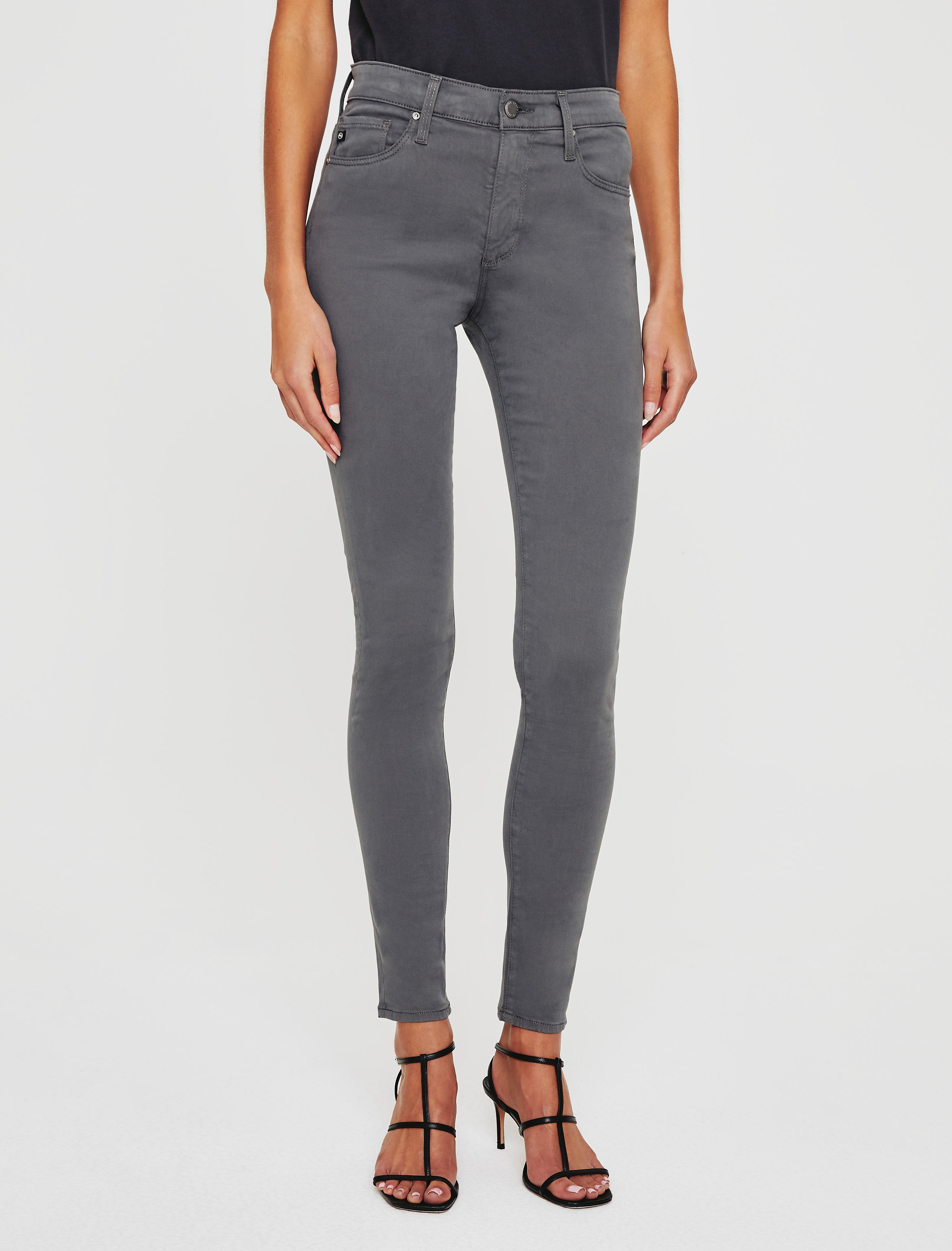 Womens Farrah Skinny Folkestone Grey at AG Jeans Official Store