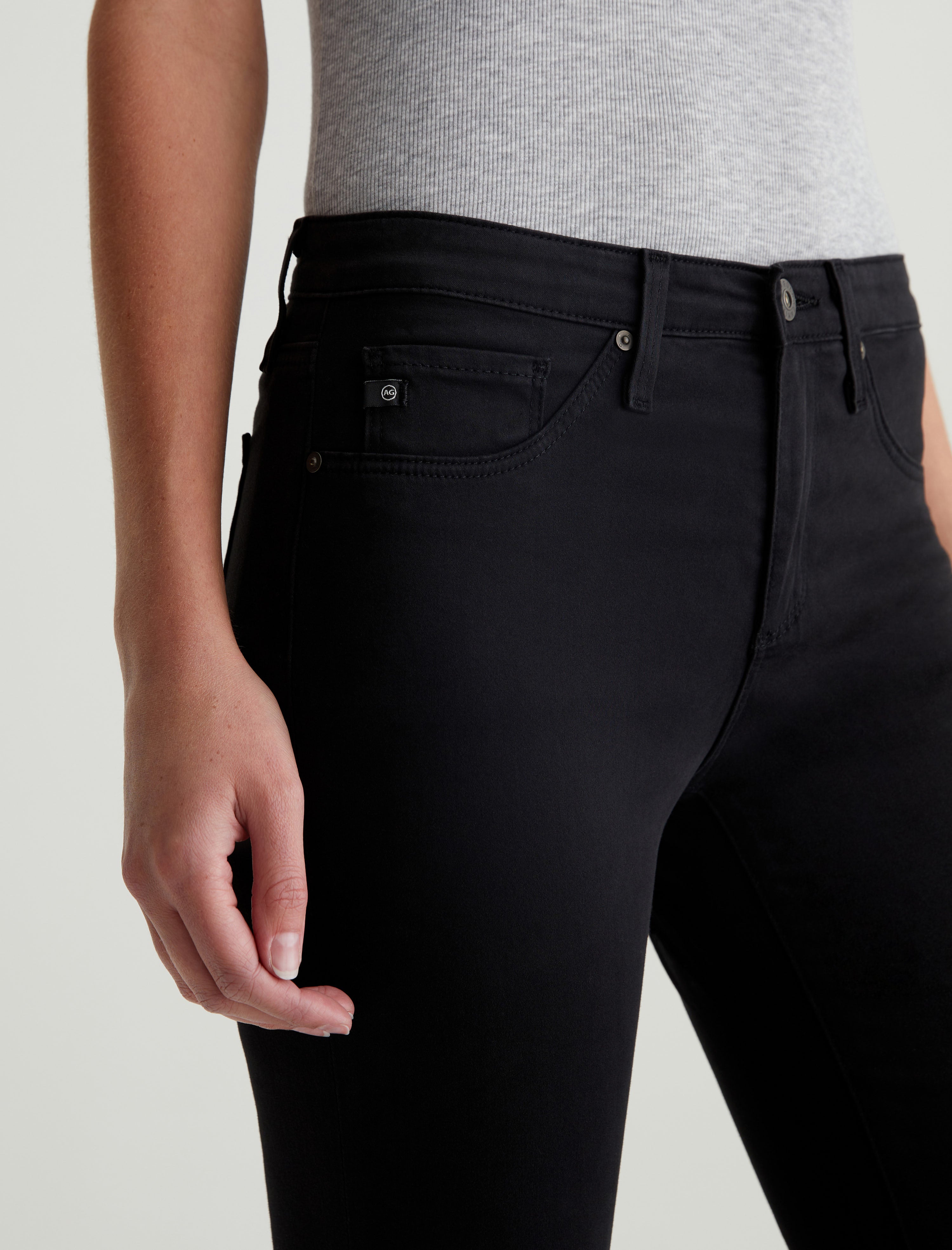 Womens Legging Ankle Super Black at AG Jeans Official Store