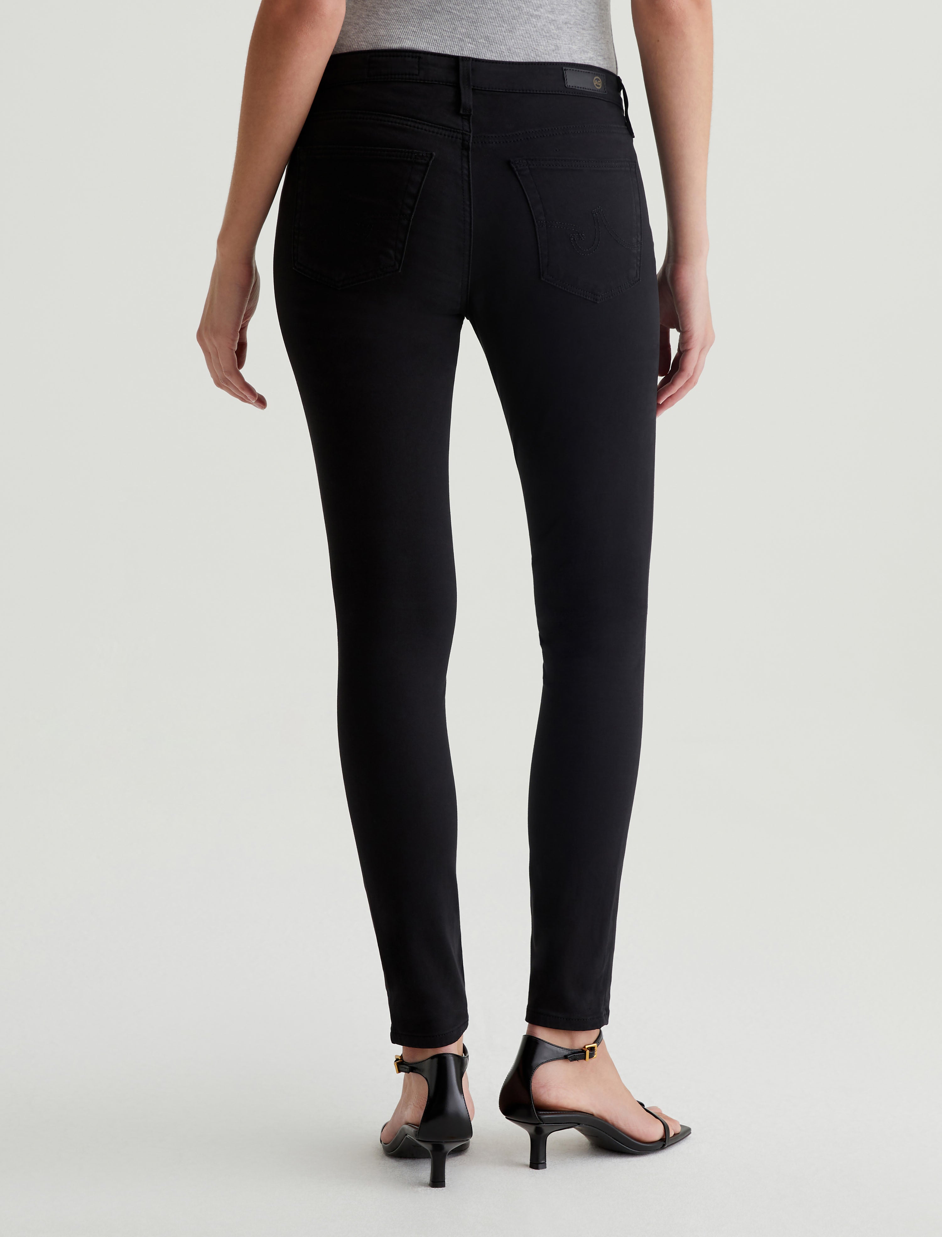 Womens Legging Ankle Super Black at AG Jeans Official Store