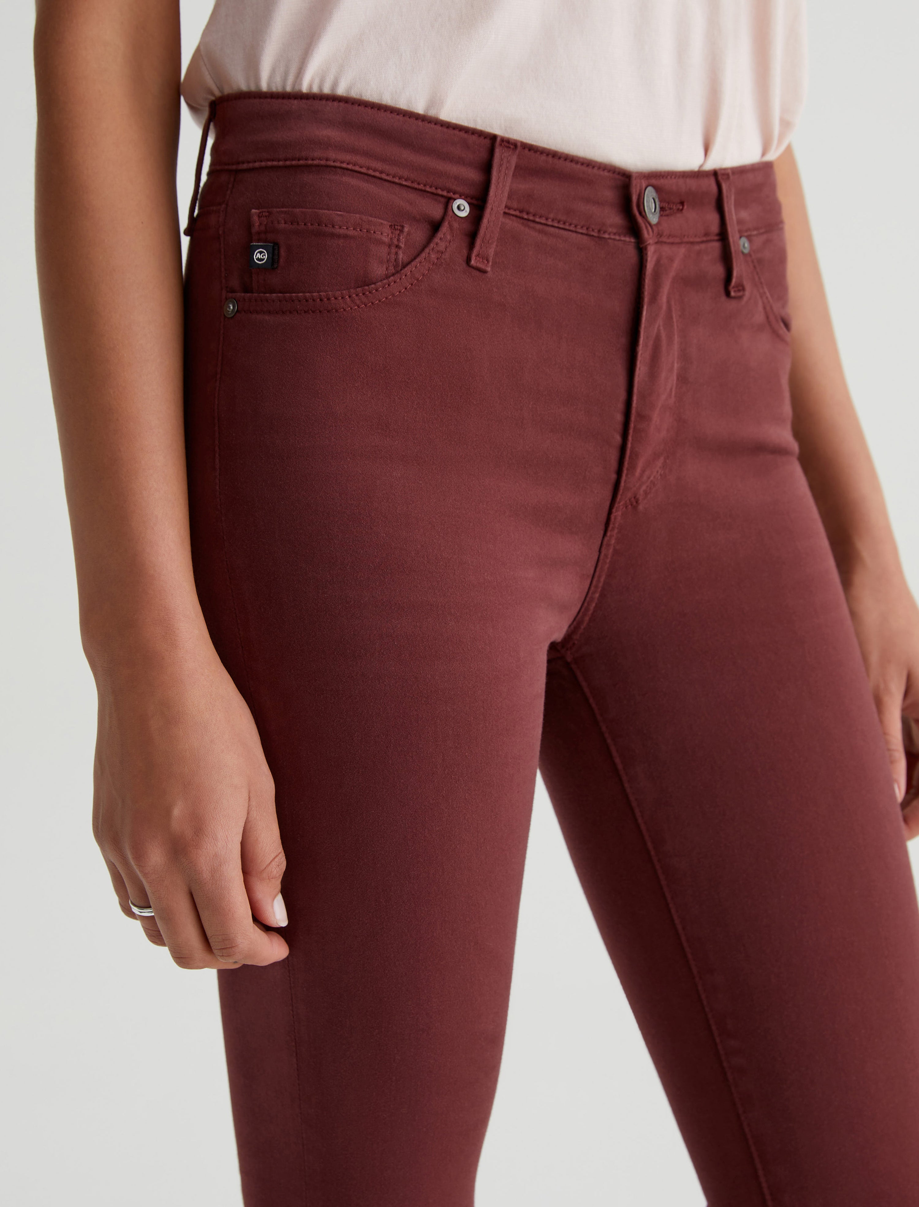 Womens Prima Dark Plum at AG Jeans Official Store