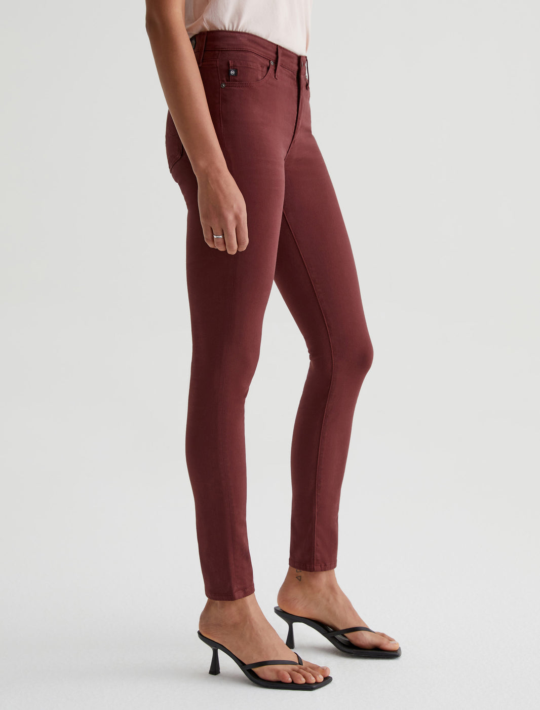 Prima Mid Rise Sateen Pants