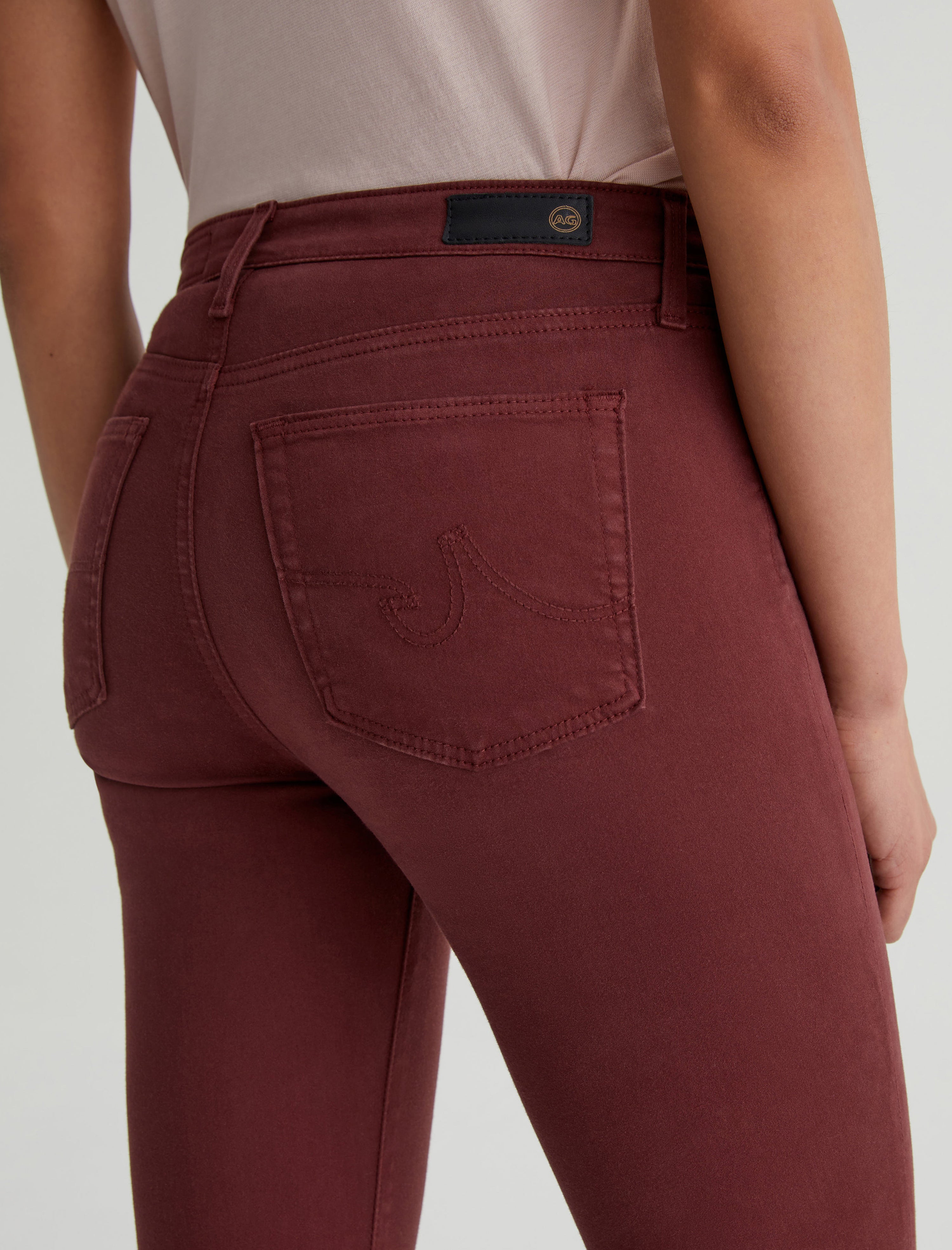 Womens Prima Dark Plum at AG Jeans Official Store