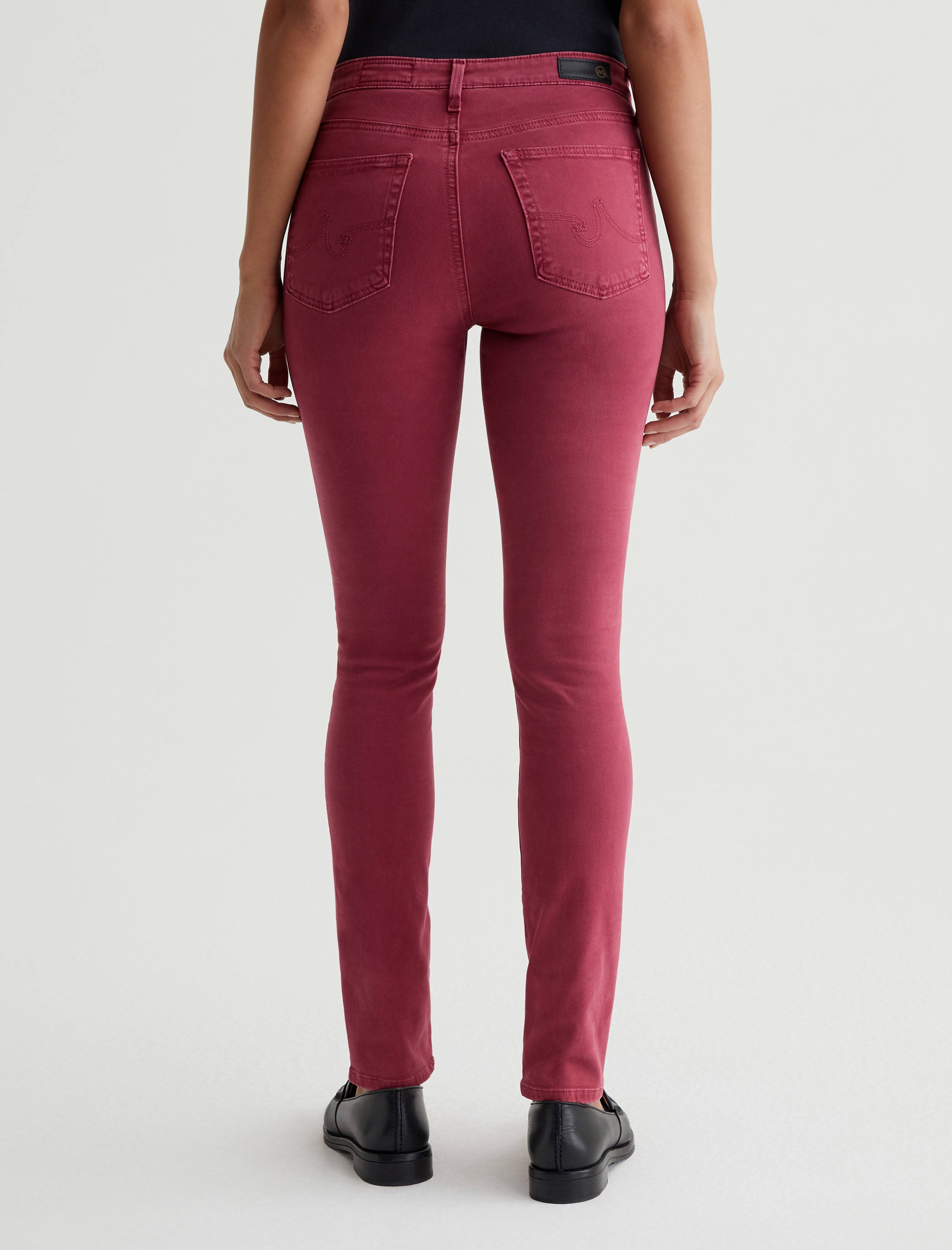 Womens Prima Dark Plum at AG Jeans Official Store