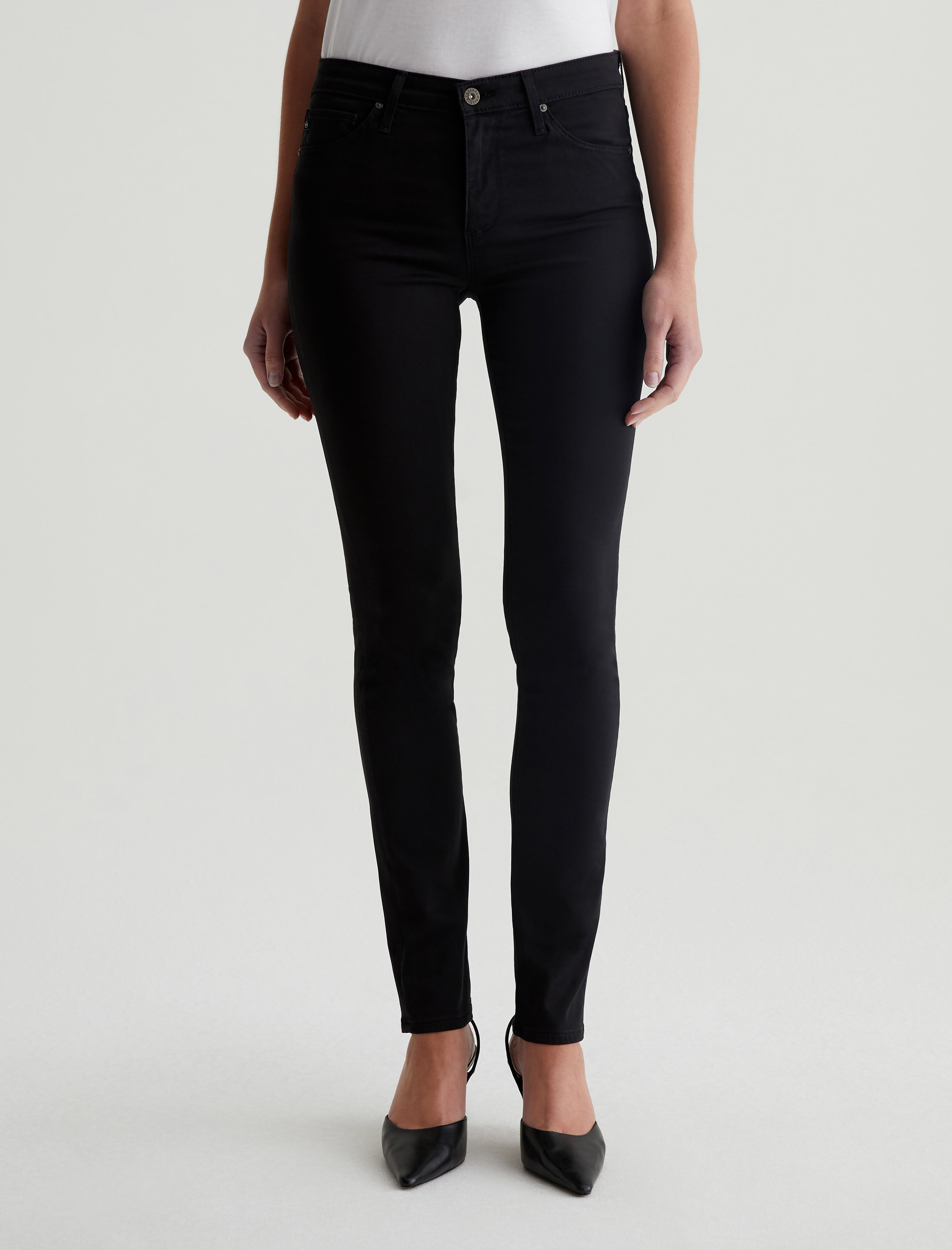 Womens Prima Super Black at AG Jeans Official Store