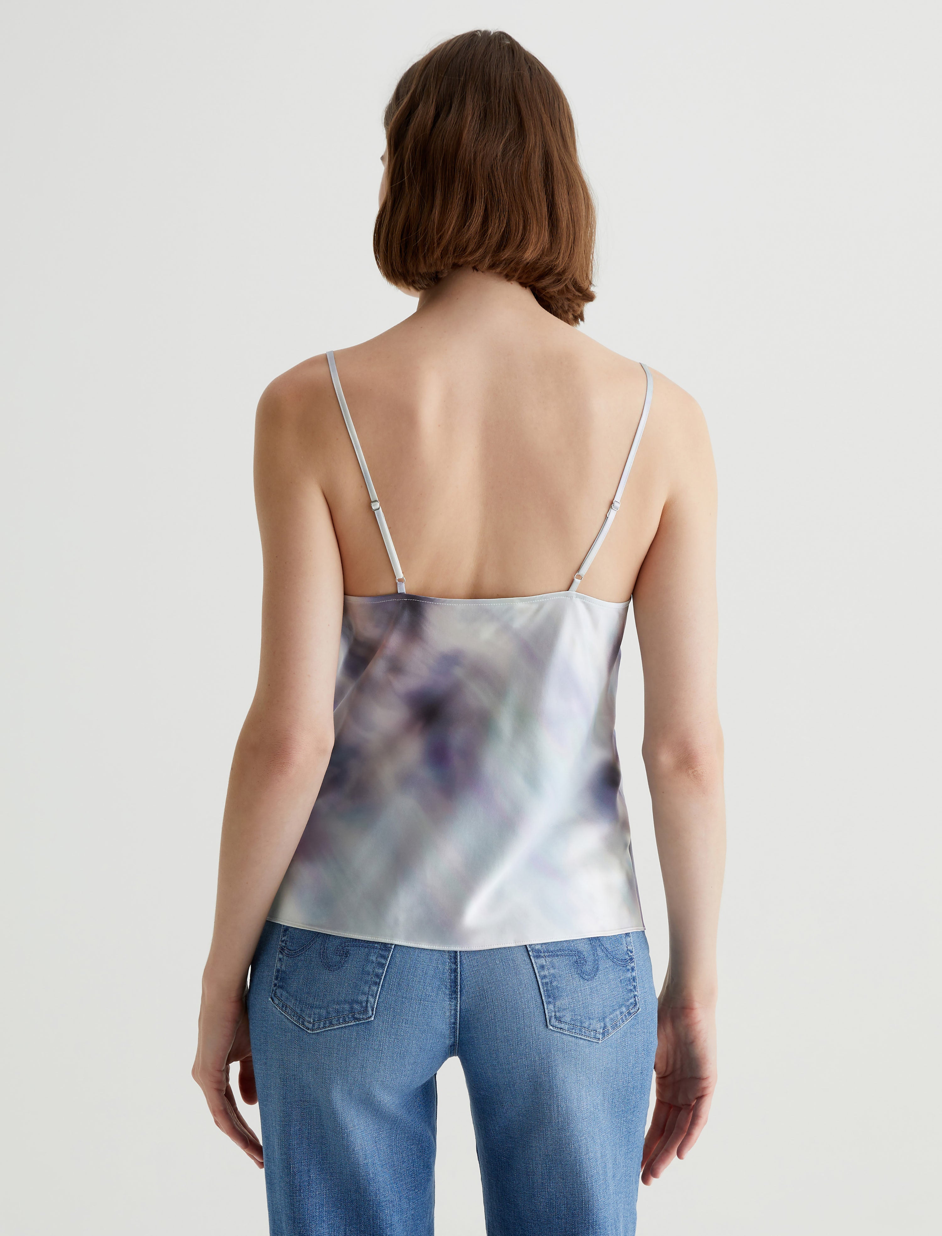 Yenna Eternal Bloom Blue Multi Classic Cami Women Top Photo 7