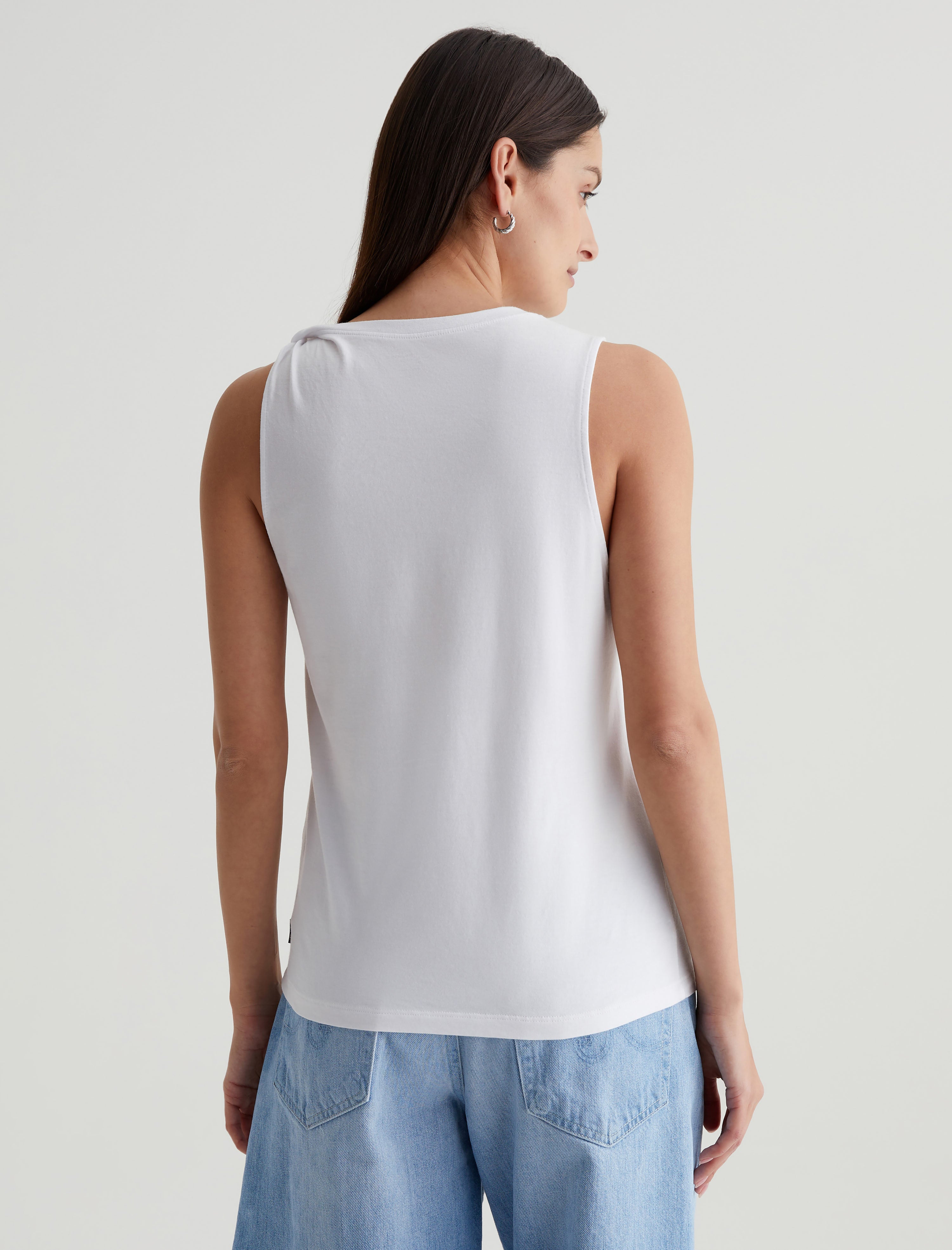 Women Sato Tank True White Photo 6