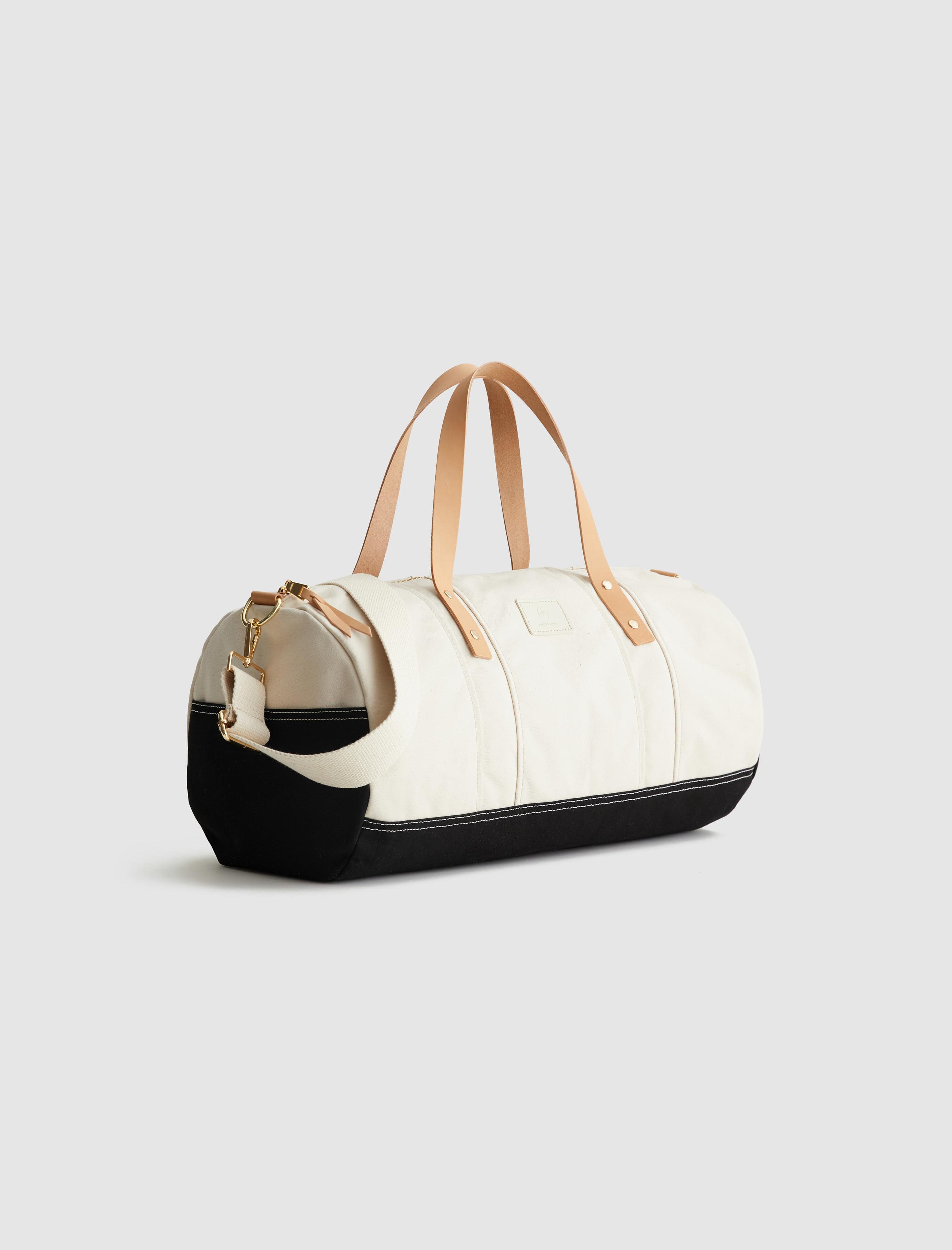 Verona Duffel Stone White Duffel Bag Unisex Accessory Photo 3