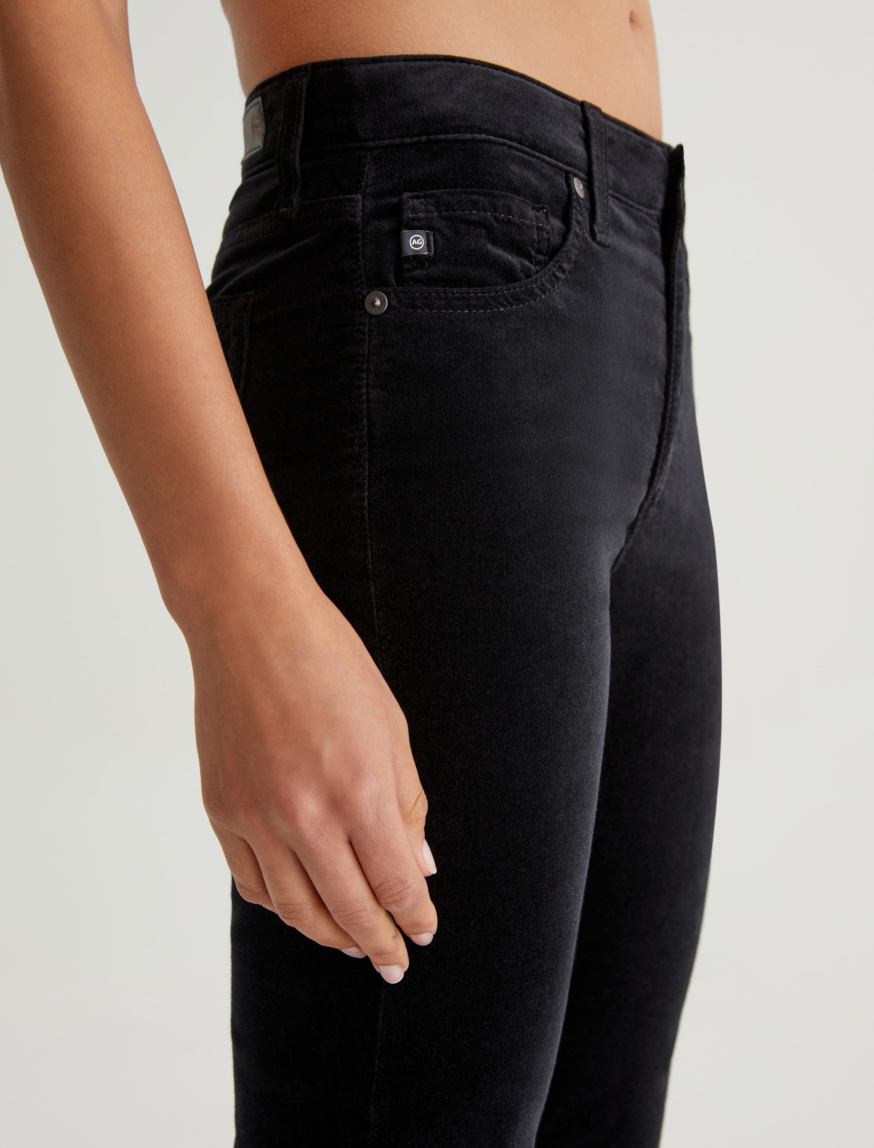 Womens Mari Extended Super Black at AG Jeans Official Store