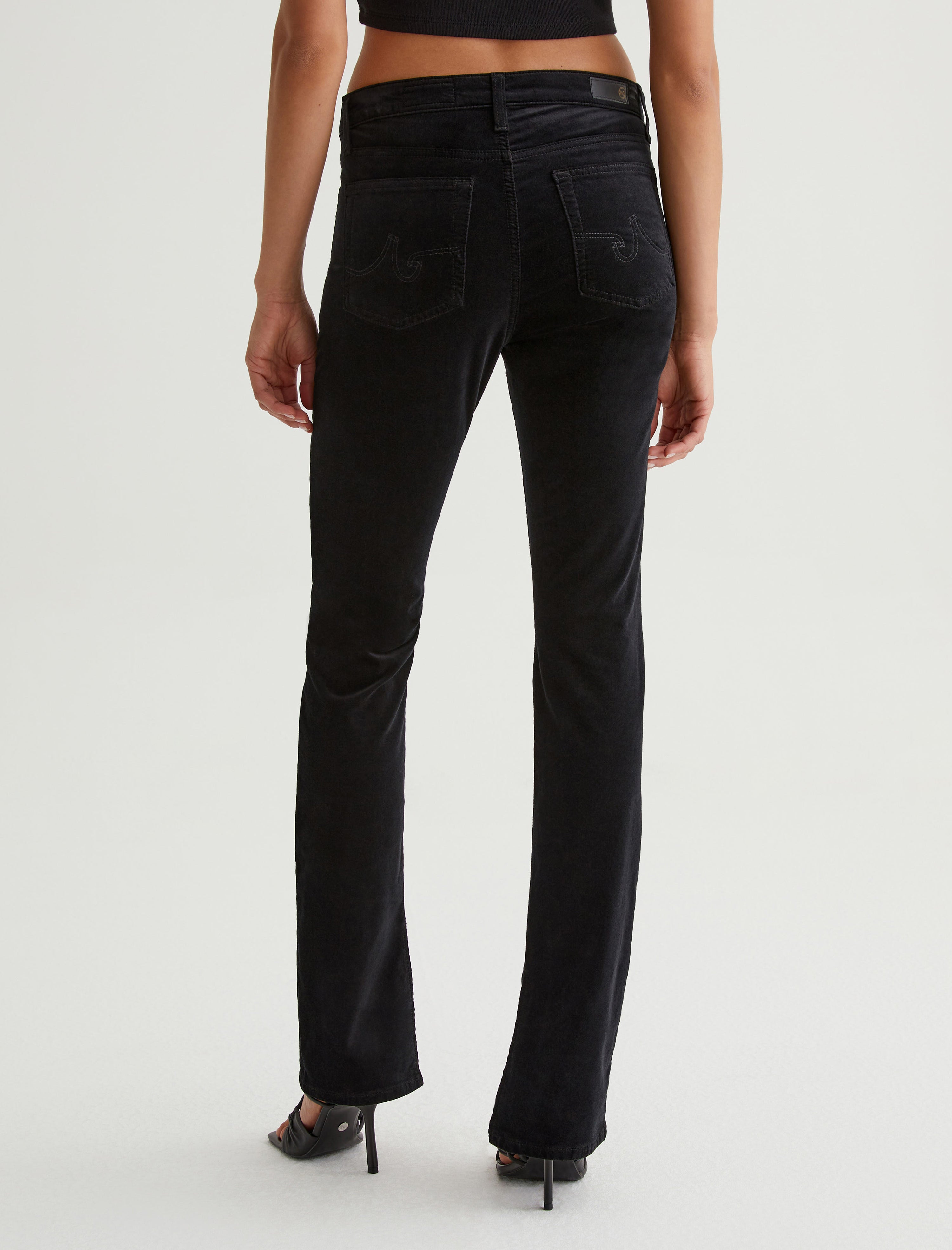 Womens Mari Extended Super Black at AG Jeans Official Store