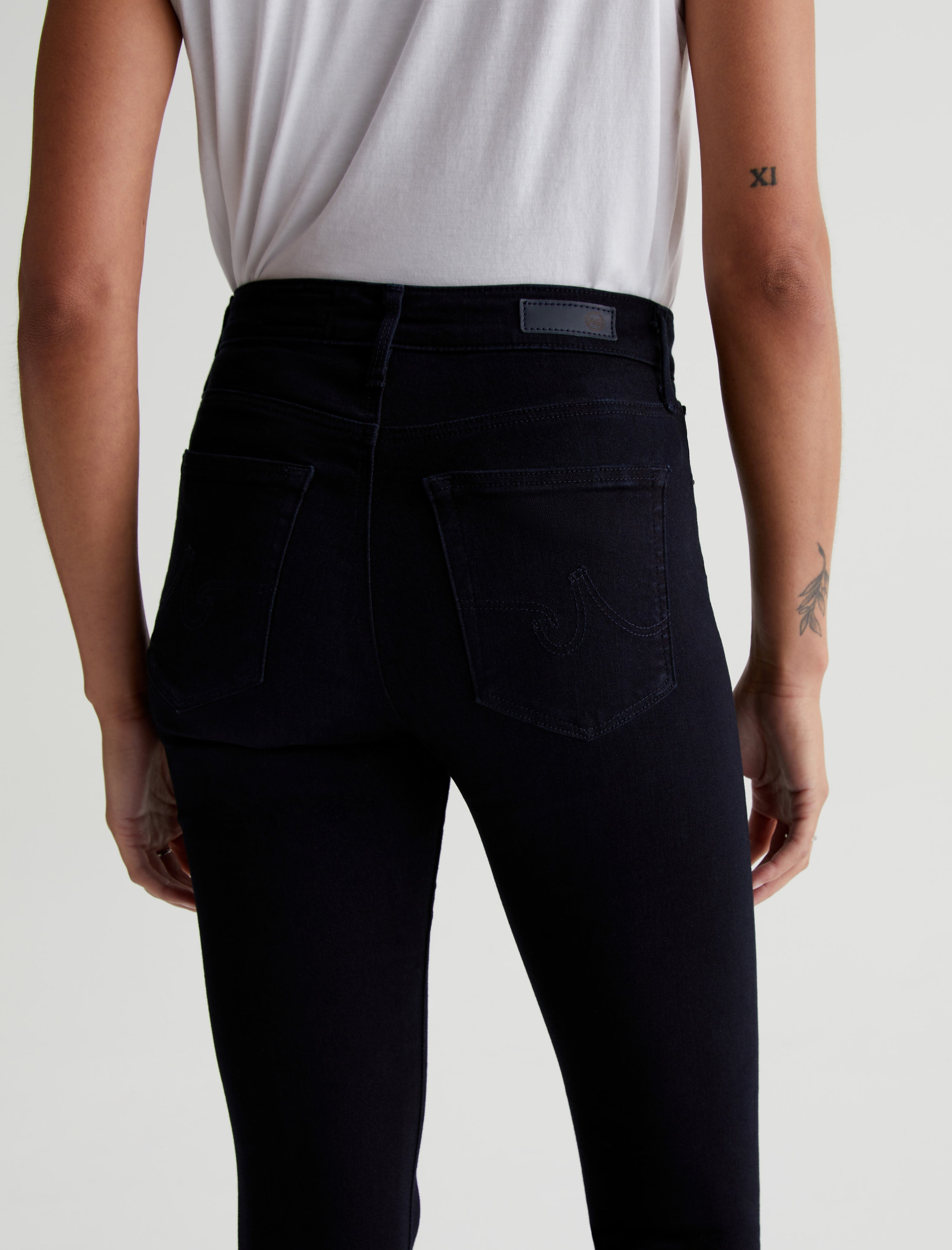 Womens Legging Ankle Super Black at AG Jeans Official Store