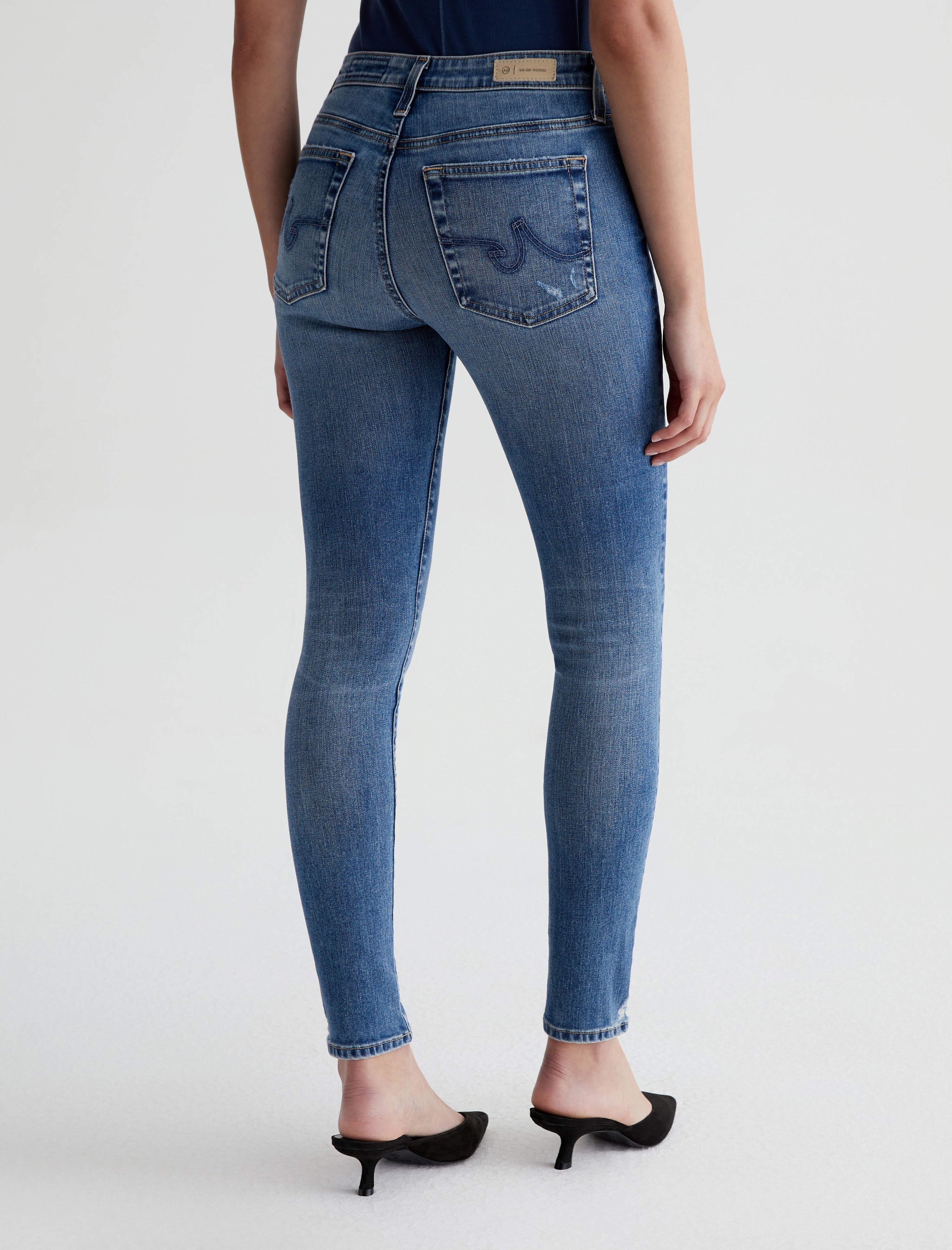 Womens Farrah Skinny Ankle 14 Years Intentional at AG Jeans