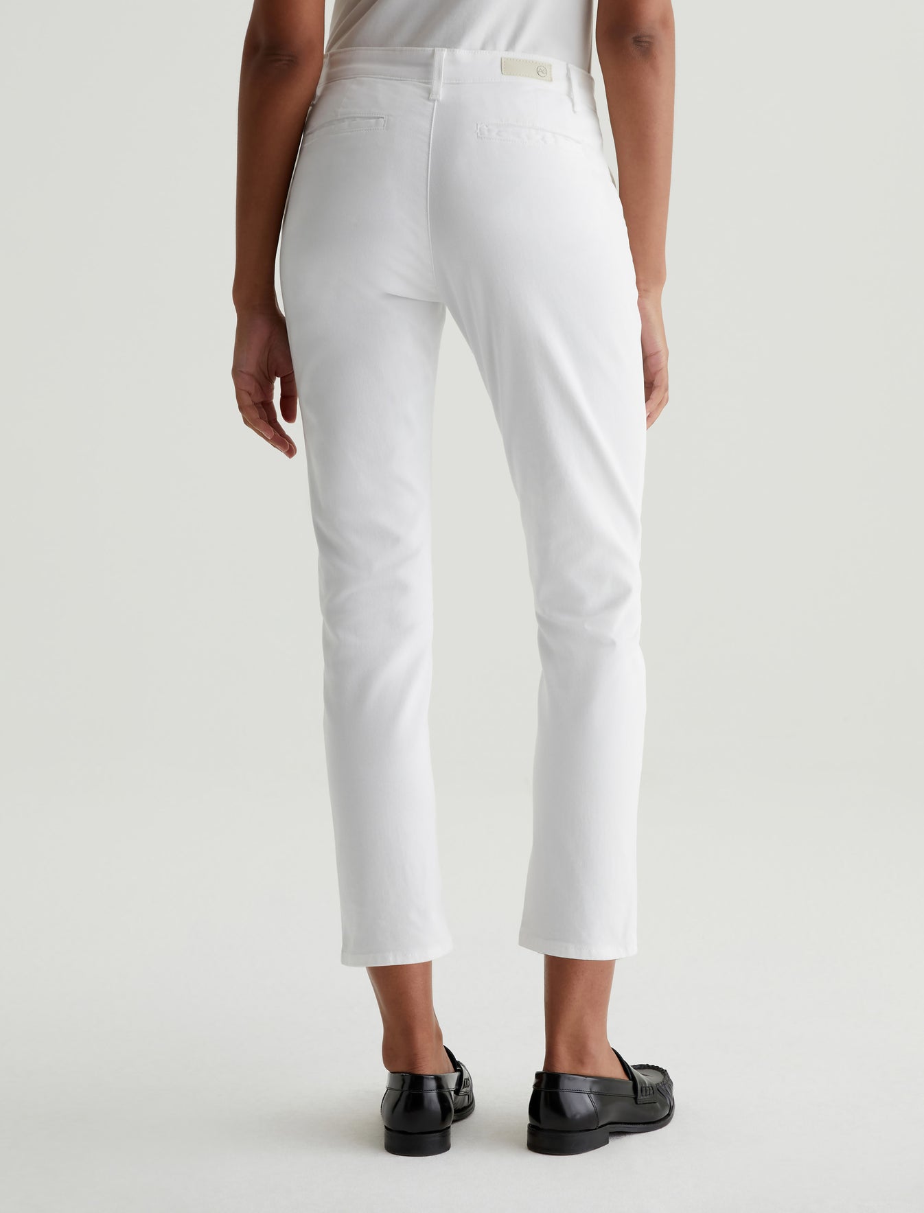 Caden White Tailored Trouser Women Bottom Photo 7