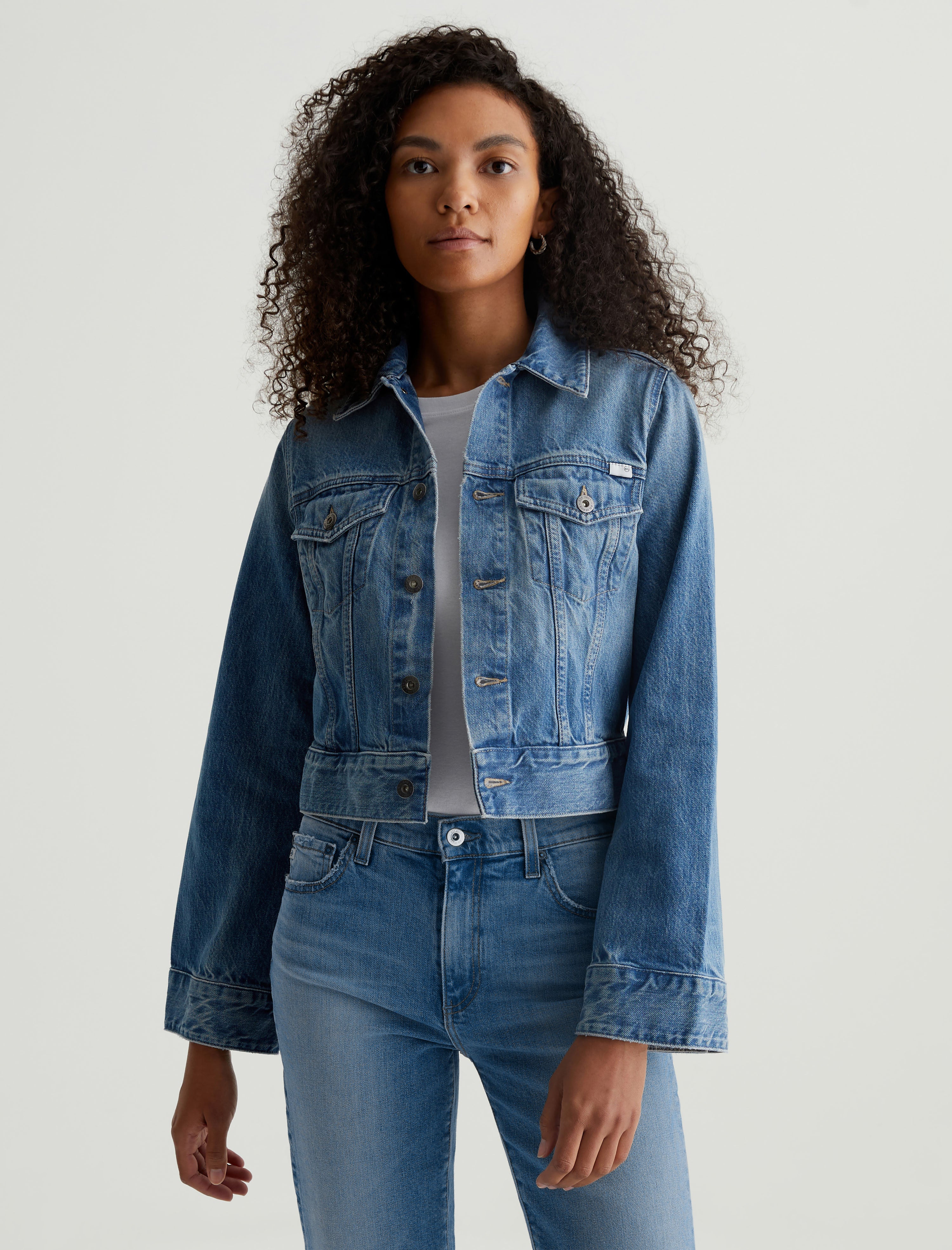 Isa Jacket Stockholm Cropped Trucker Jacket Women Top Photo 1