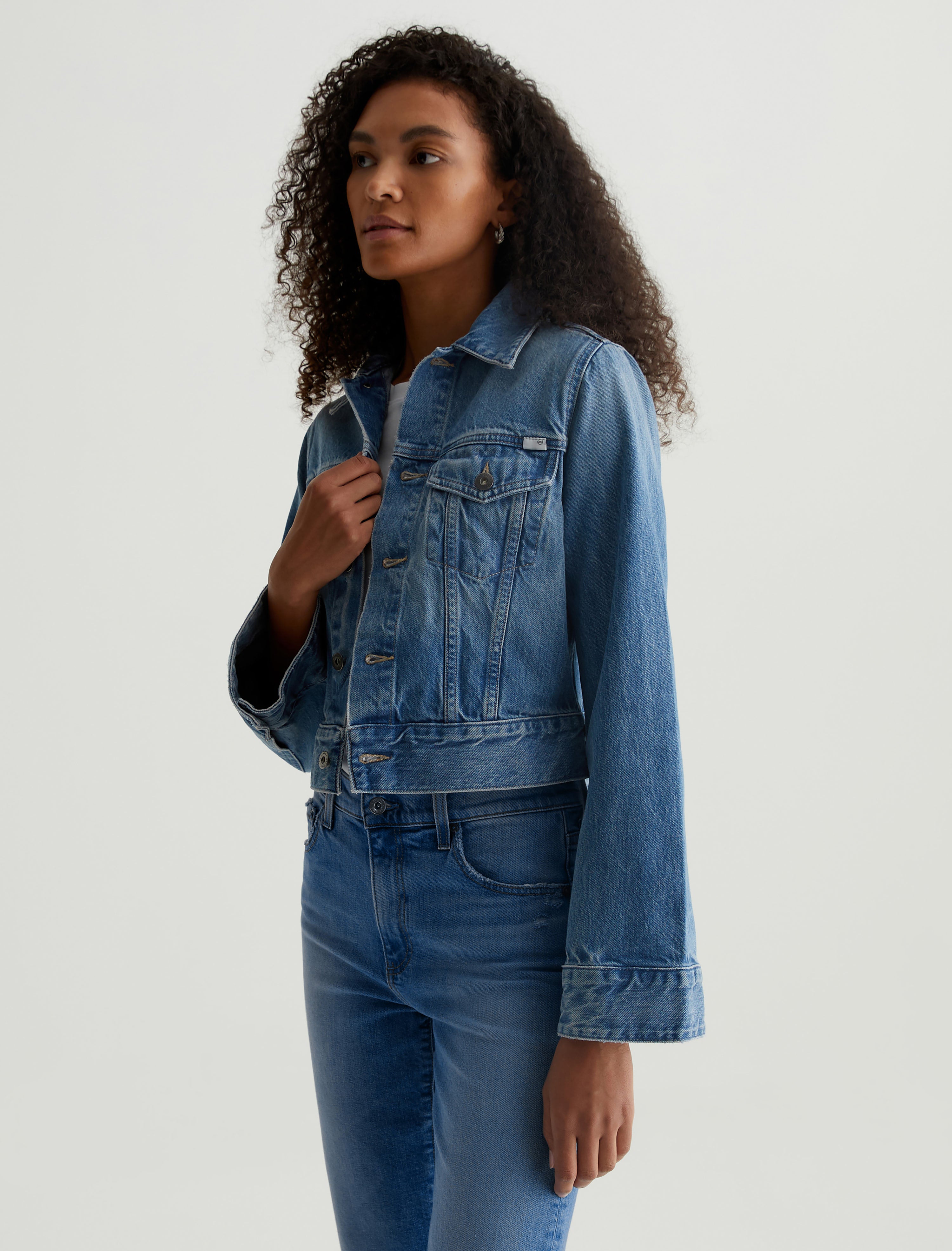 Isa Jacket Stockholm Cropped Trucker Jacket Women Top Photo 2