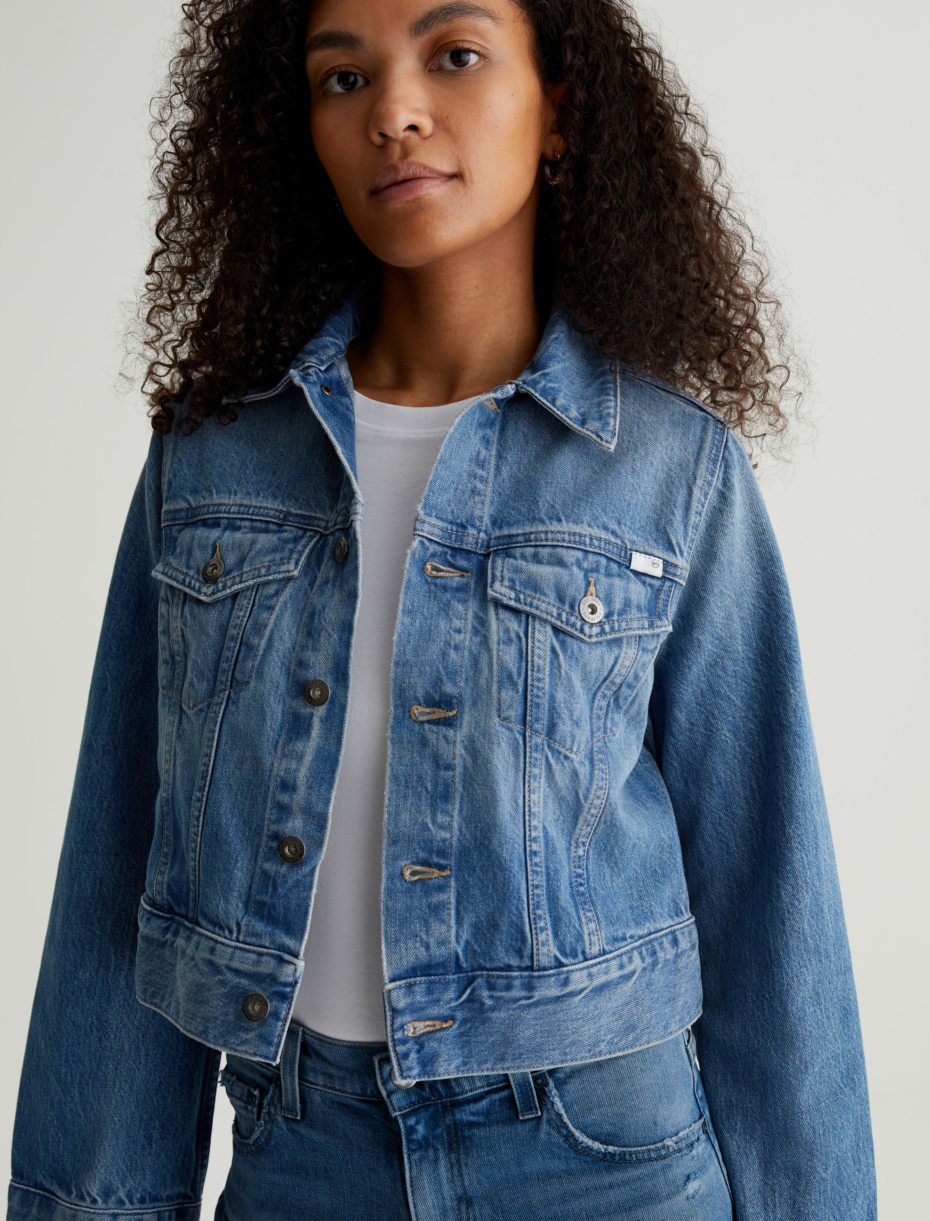 Isa Jacket Stockholm Cropped Trucker Jacket Women Top Photo 3