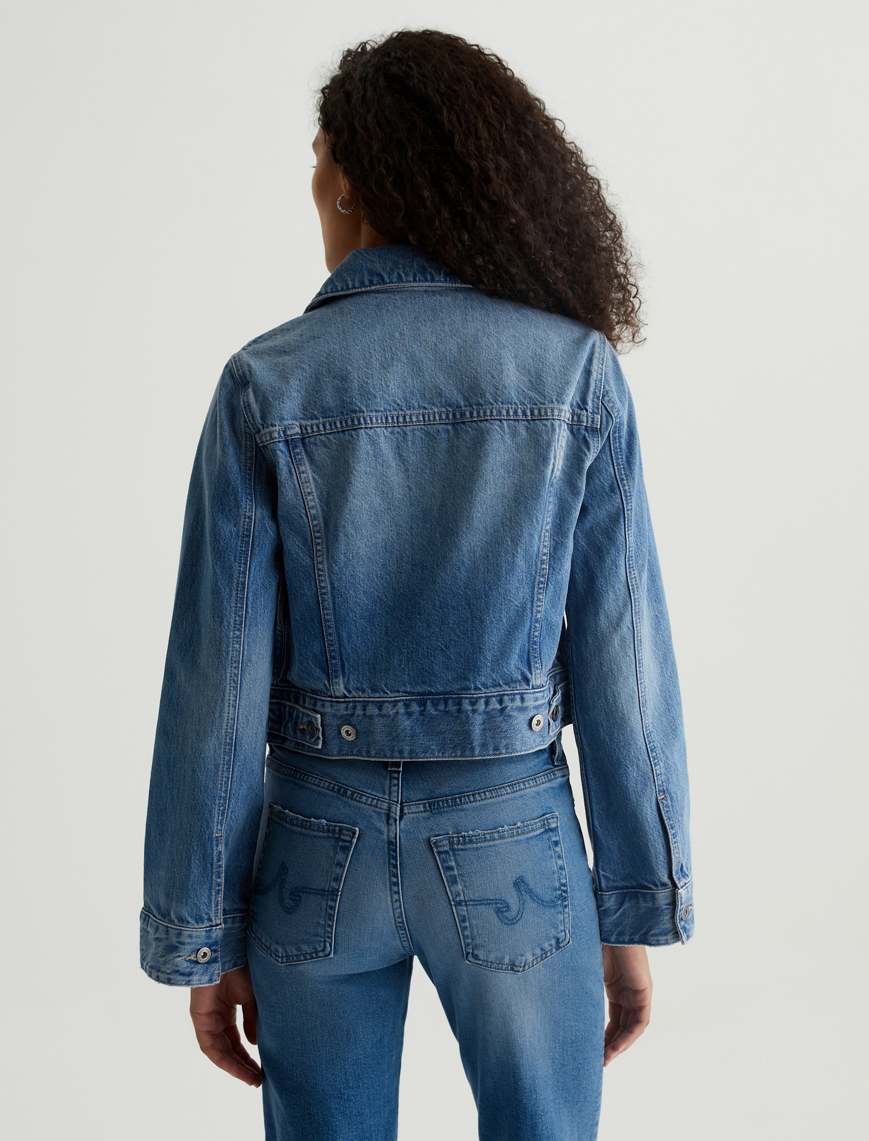 Isa Jacket Stockholm Cropped Trucker Jacket Women Top Photo 7