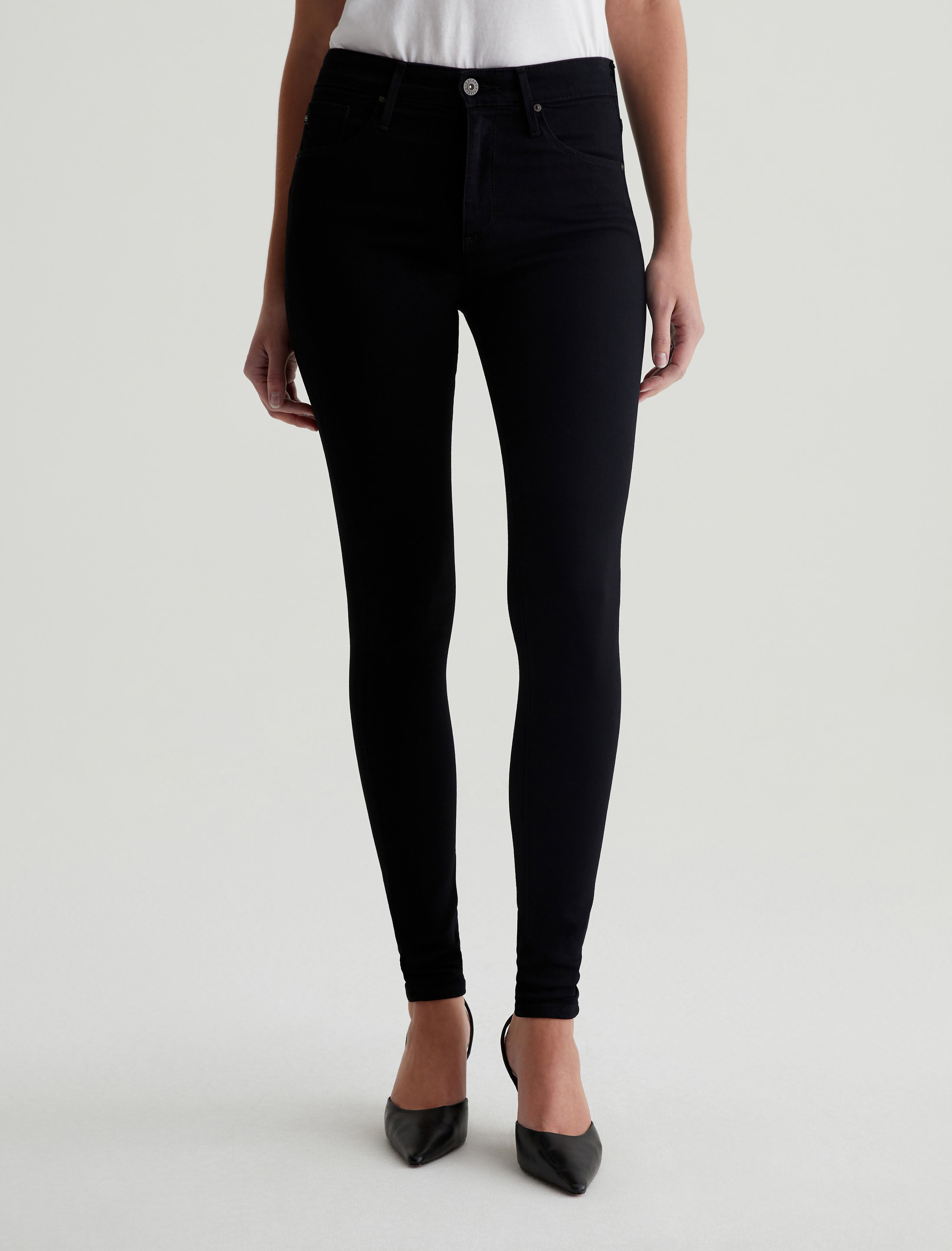 Farrah Skinny Super Black Mid-Rise Skinny Women Bottom Photo 2