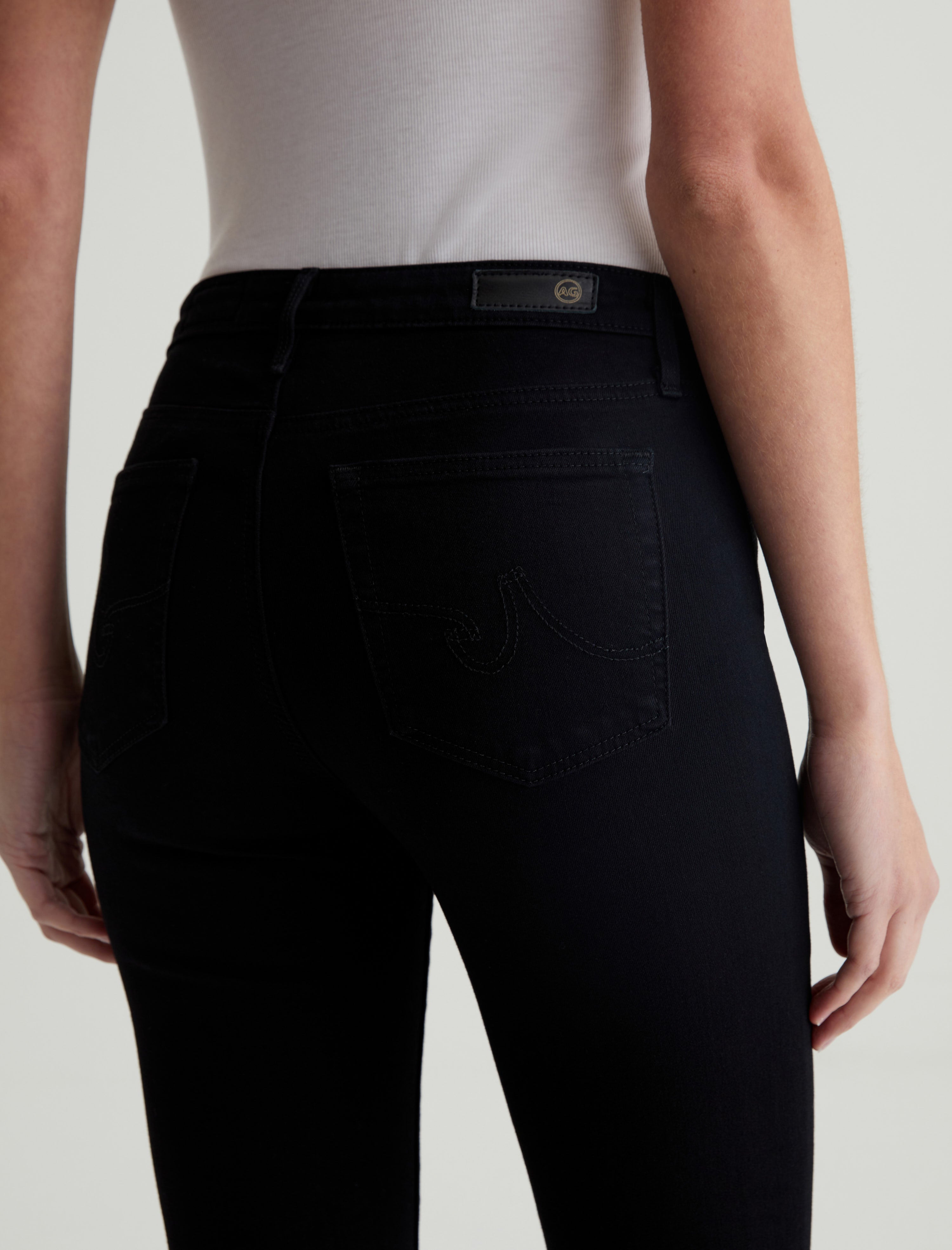 Womens Prima Super Black at AG Jeans Official Store