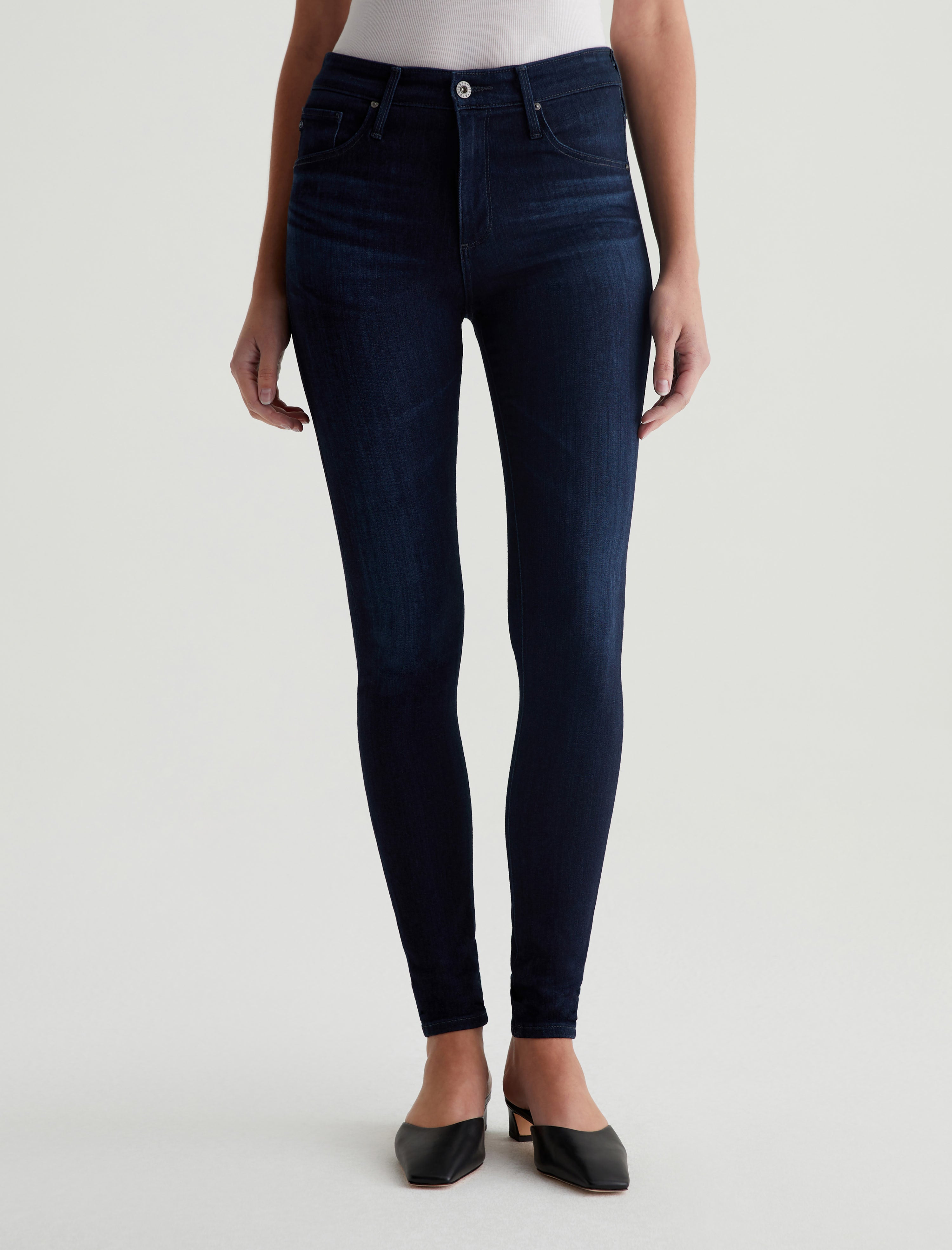 Ag farrah skinny clearance ankle high rise