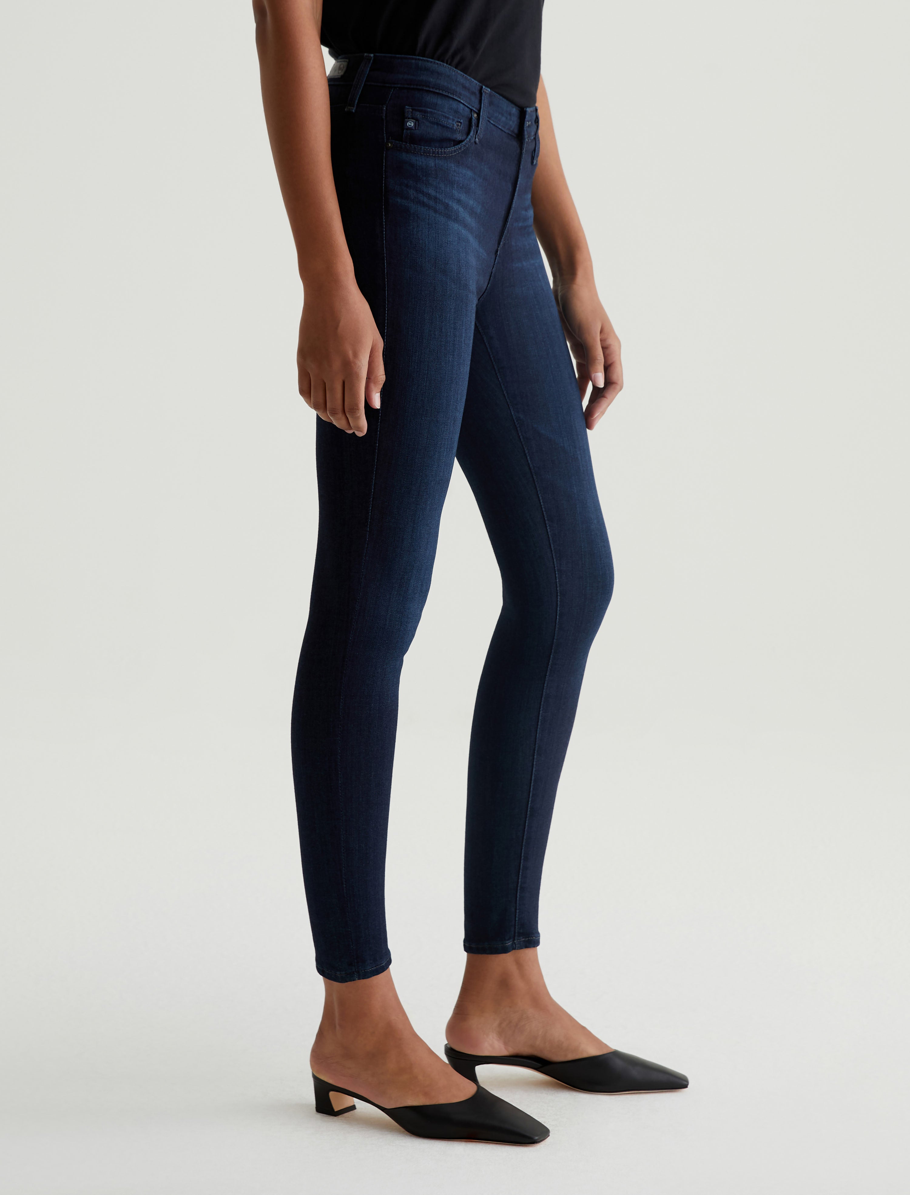 Womens Legging Ankle Super Black at AG Jeans Official Store