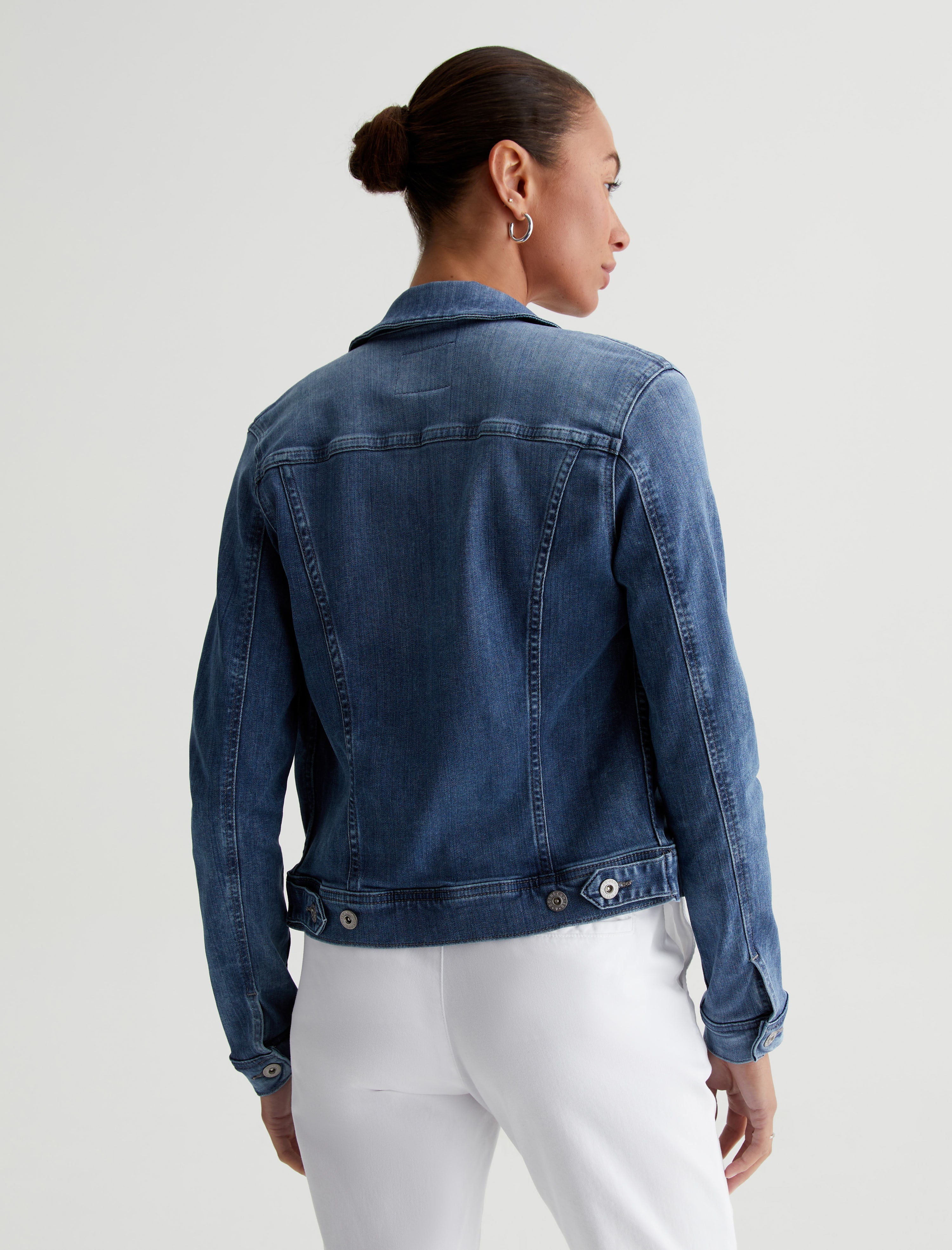 Buy Roadster Women Blue Washed Denim Jacket - Jackets for Women 12178124 |  Myntra