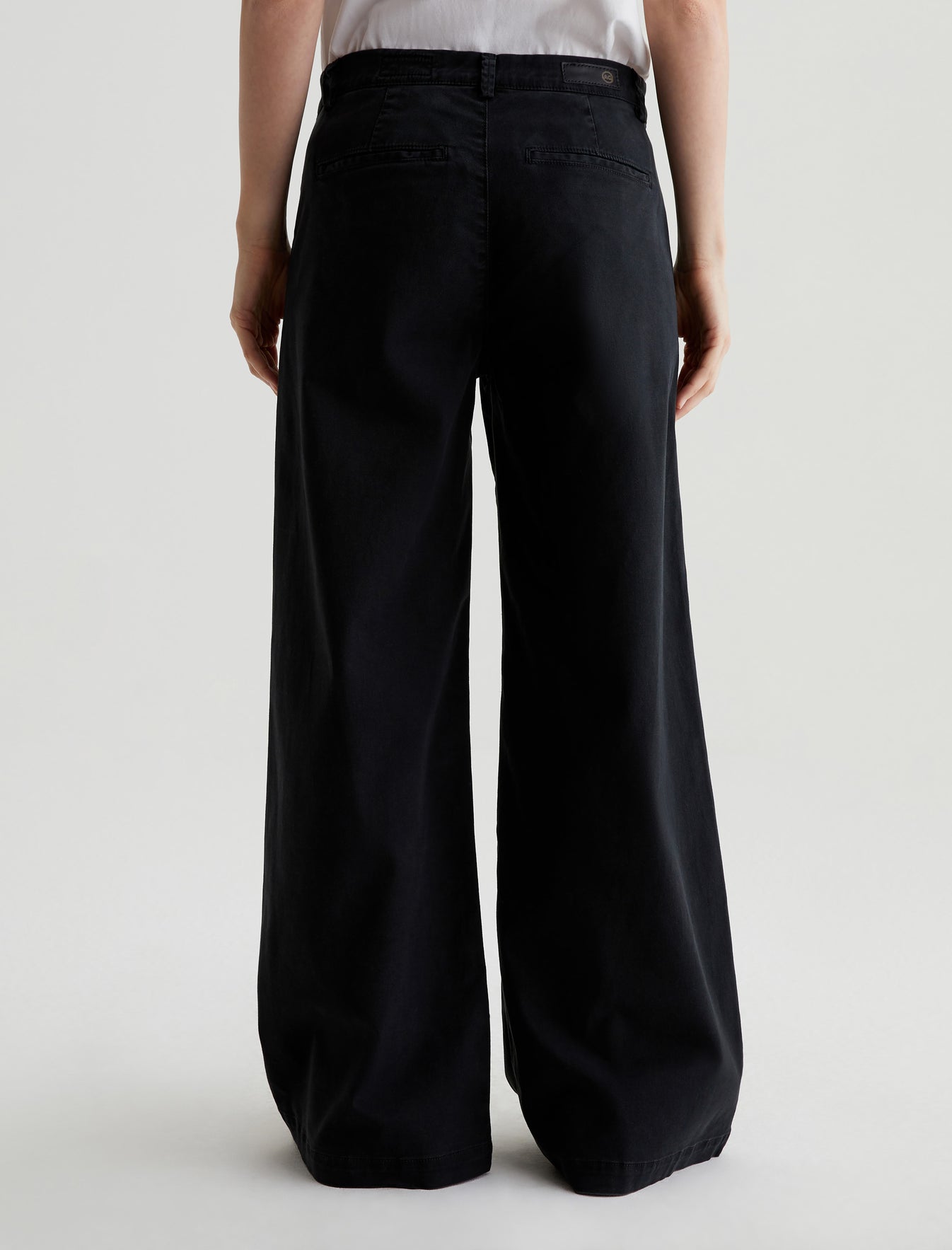 Caden Wide Leg Sulfur Black Tailored Trouser Women Bottom Photo 7