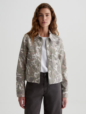 Jo Jacket Urban Camo Grey Multi Utility Jacket Women Top Photo 1