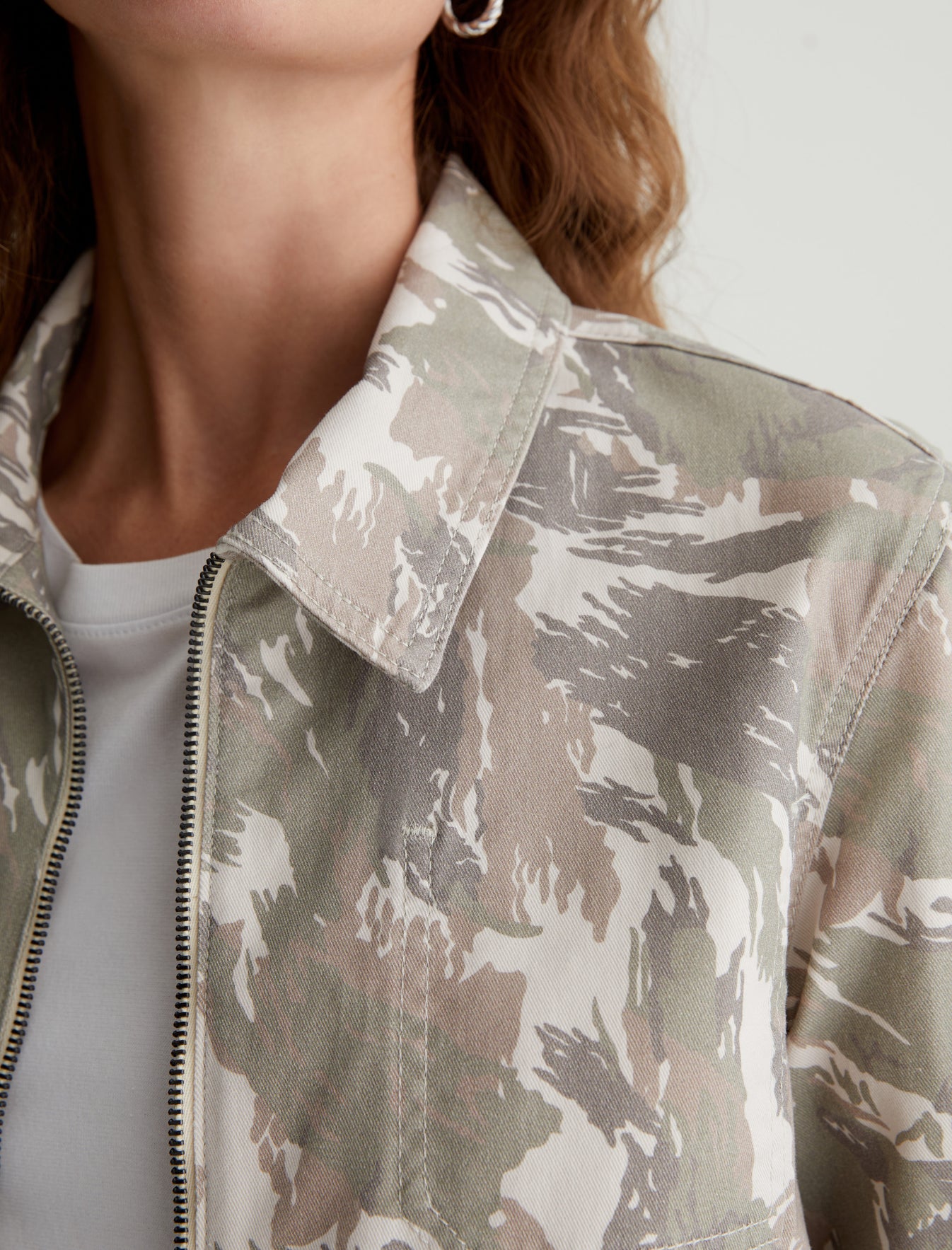 Jo Jacket Urban Camo Grey Multi Utility Jacket Women Top Photo 5