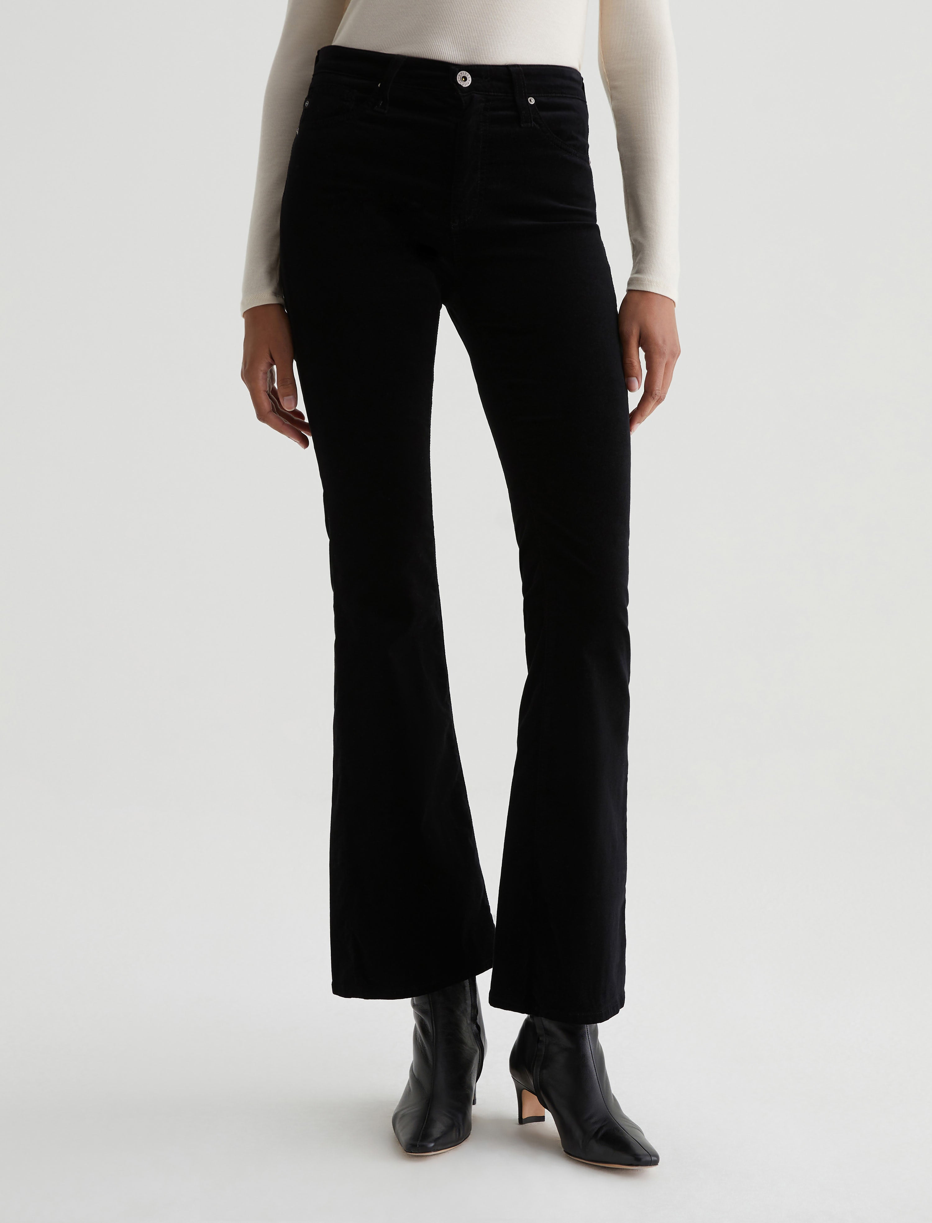 $198 AG Jeans fashion Adriano Goldschmied Womens Farrah High-Rise Velvet Skinny Pants 29