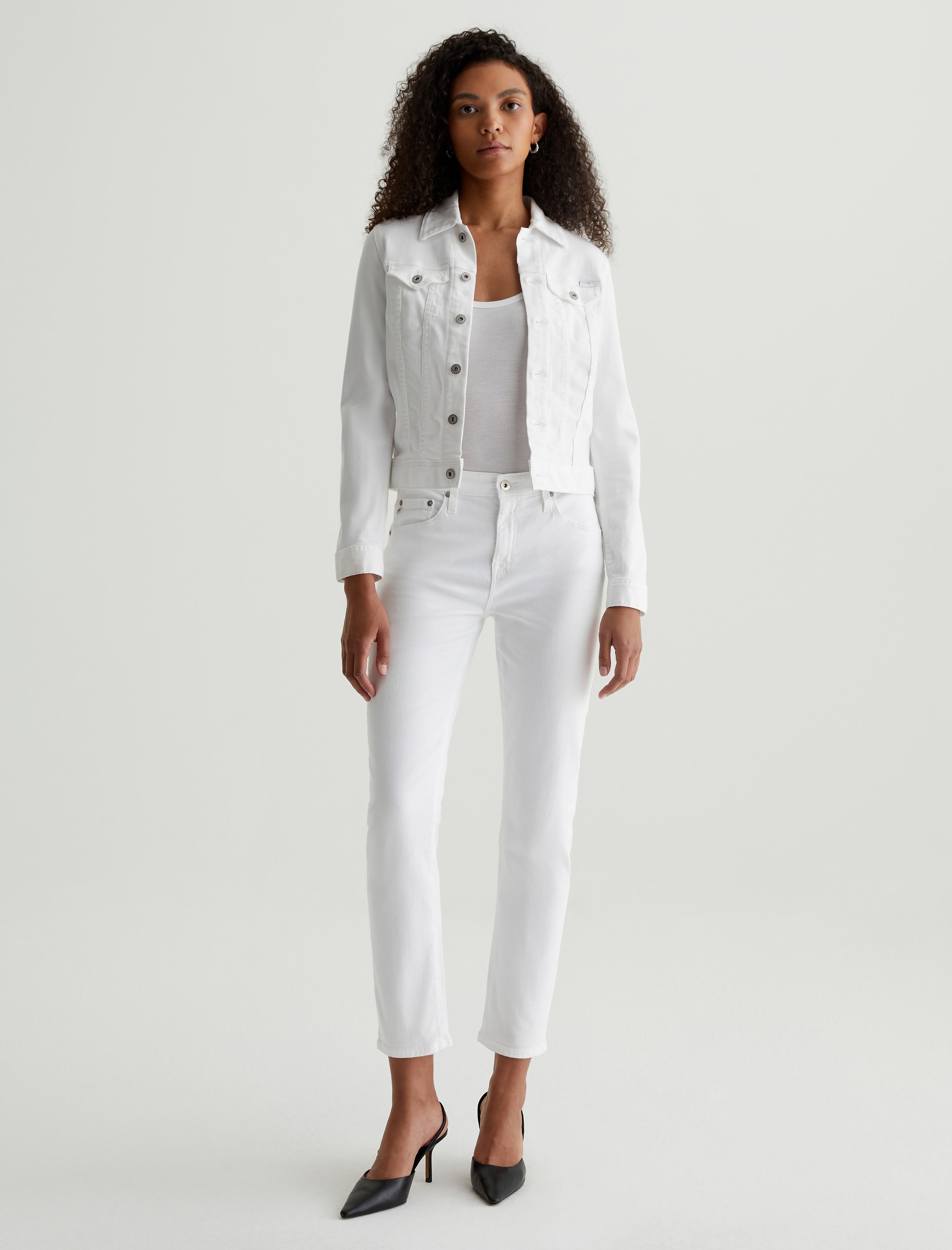 Robyn Jacket True White Slim Jacket Women Top Photo 4