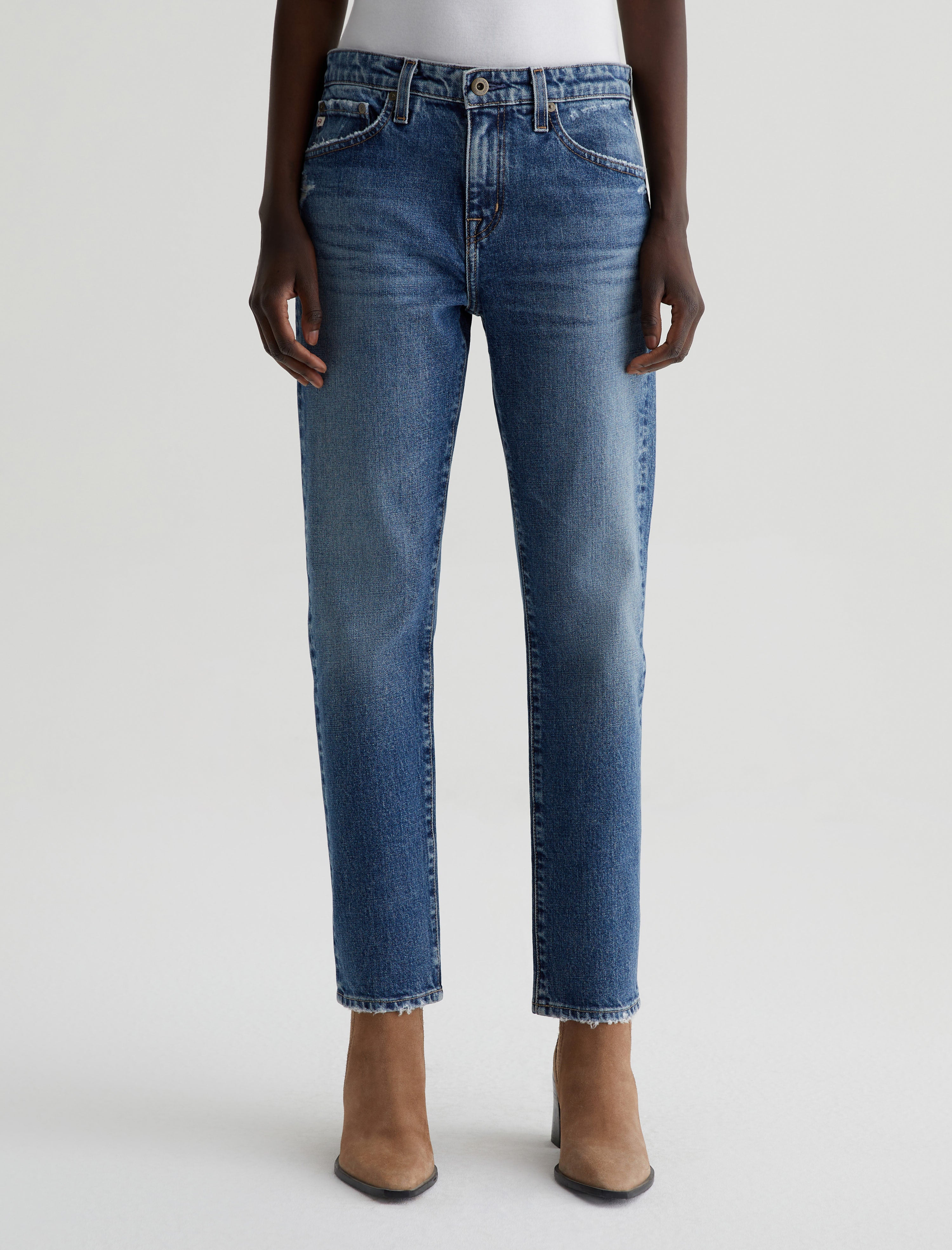 Womens Ex-Boyfriend Slim 360° 15 Years Upstate at AG Jeans