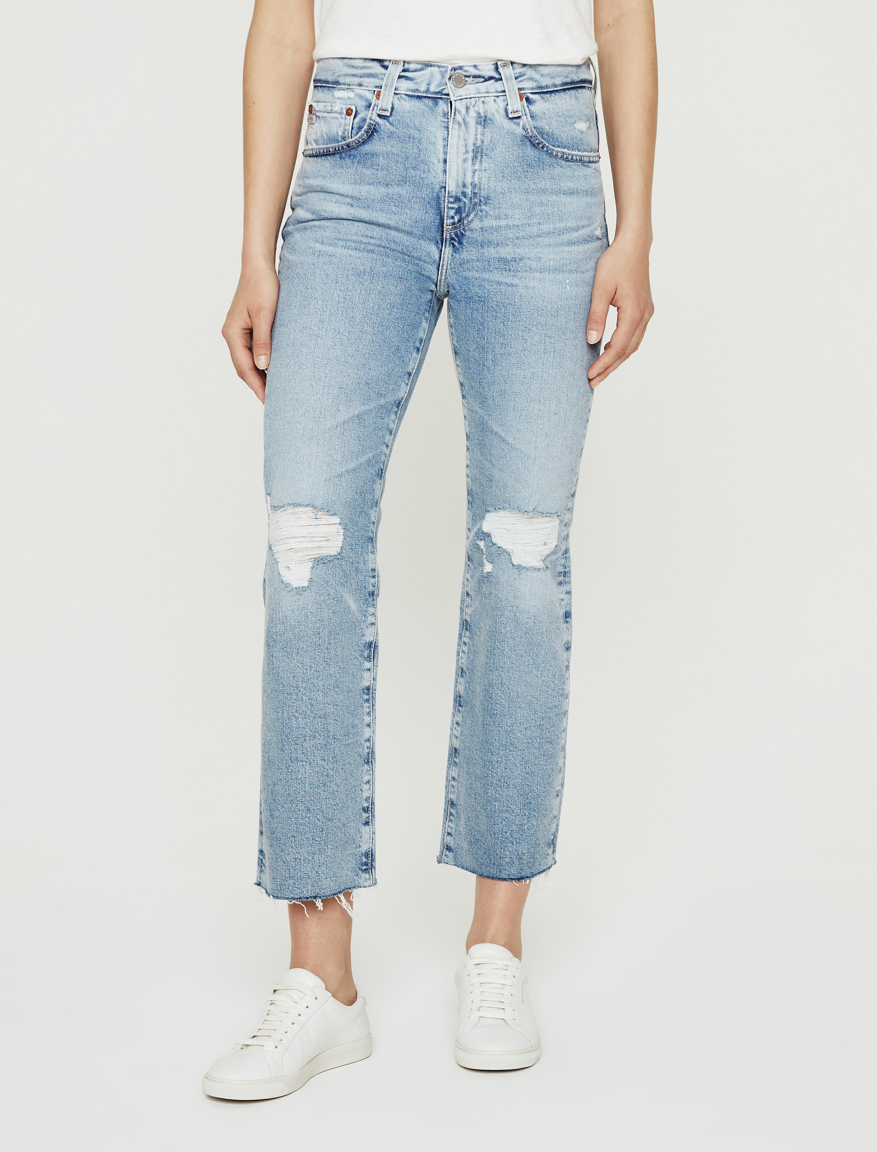 Womens Kinsley 360° 23 Years Morning View Destruct at AG Jeans