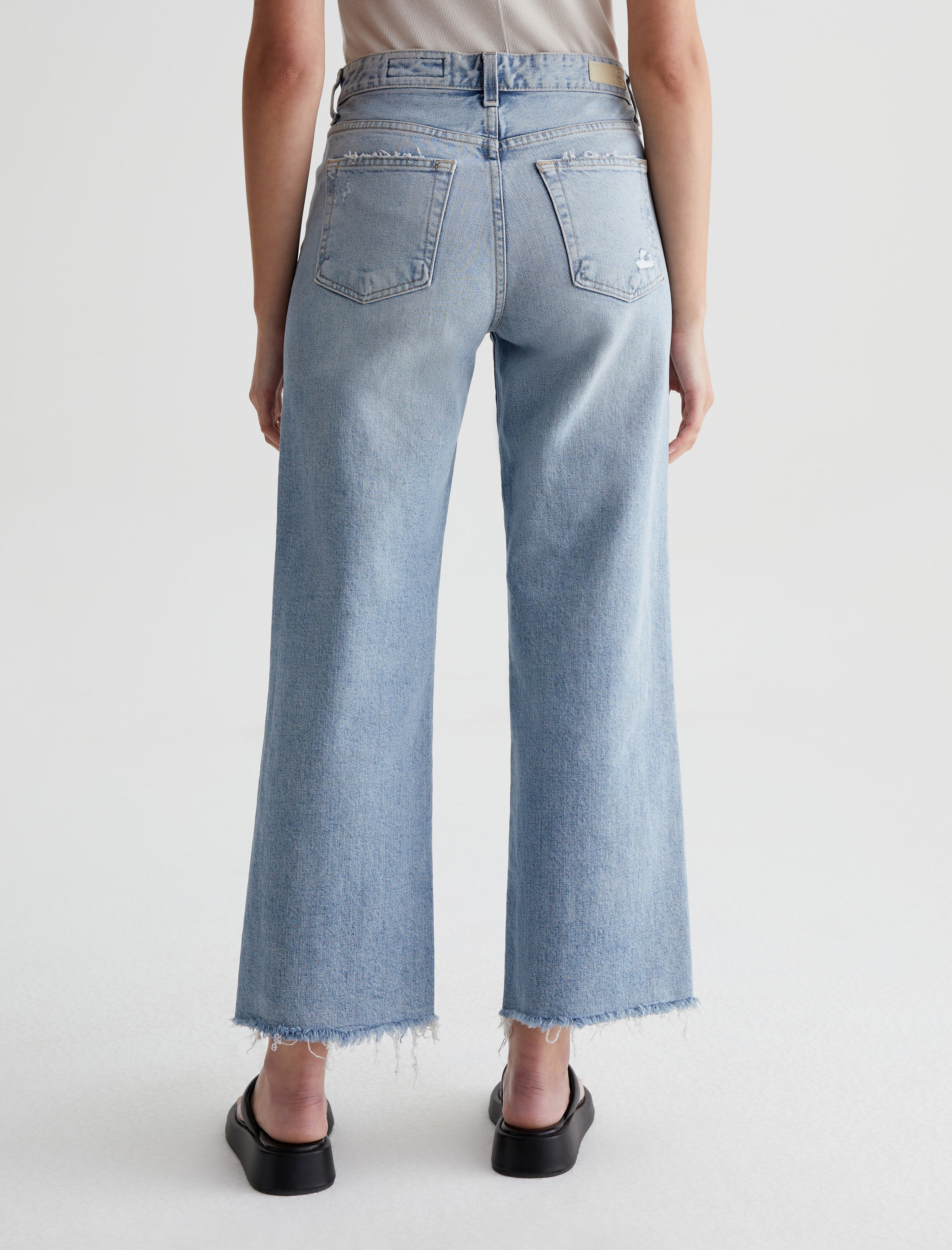 Women Saige Wide Leg Crop 360° Chateau at AG Jeans Official Store