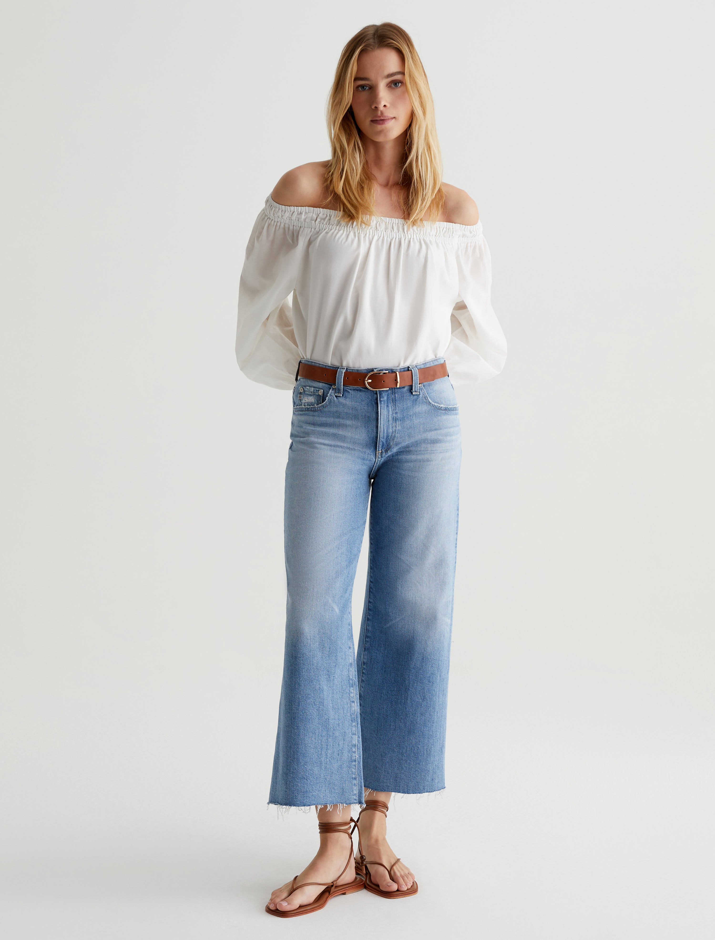 Women Saige Wide Leg Crop 22 Years Palma at AG Jeans Official Store