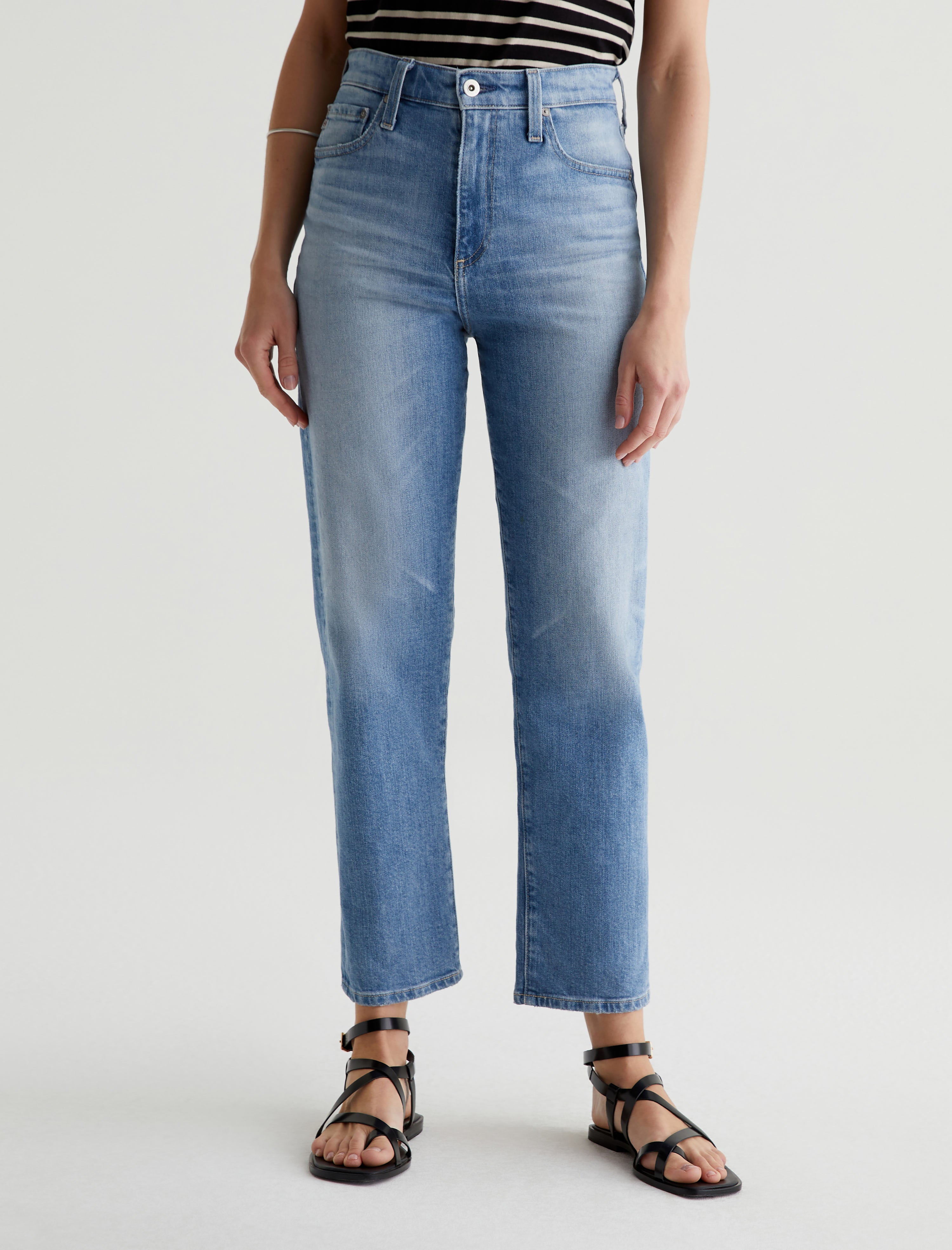 Rian 22 Years Palma AG-ed™ High-Rise Straight Denim Women Bottom Photo 2